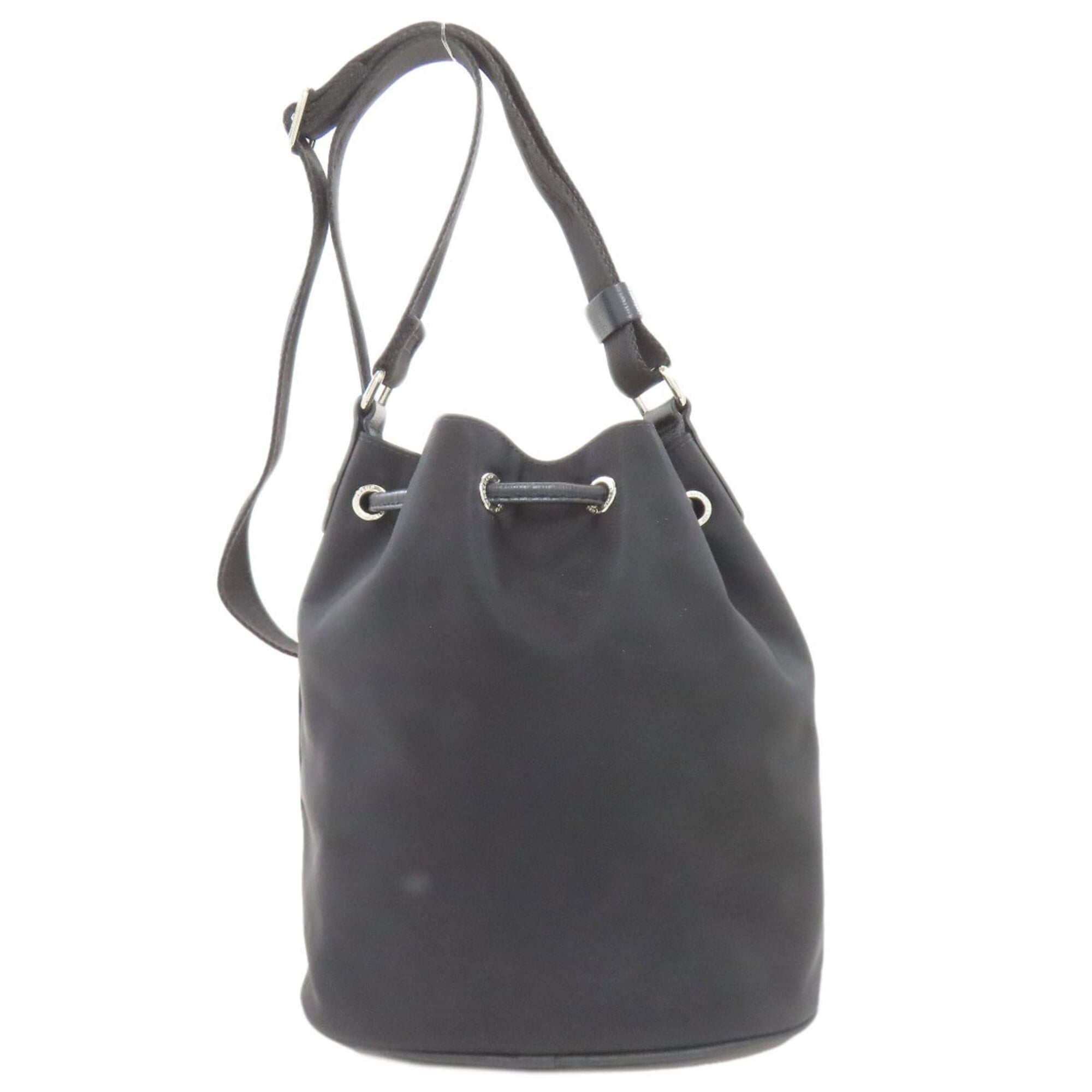 Longchamp Black Nylon Shoulder Bag (Pre-Owned)