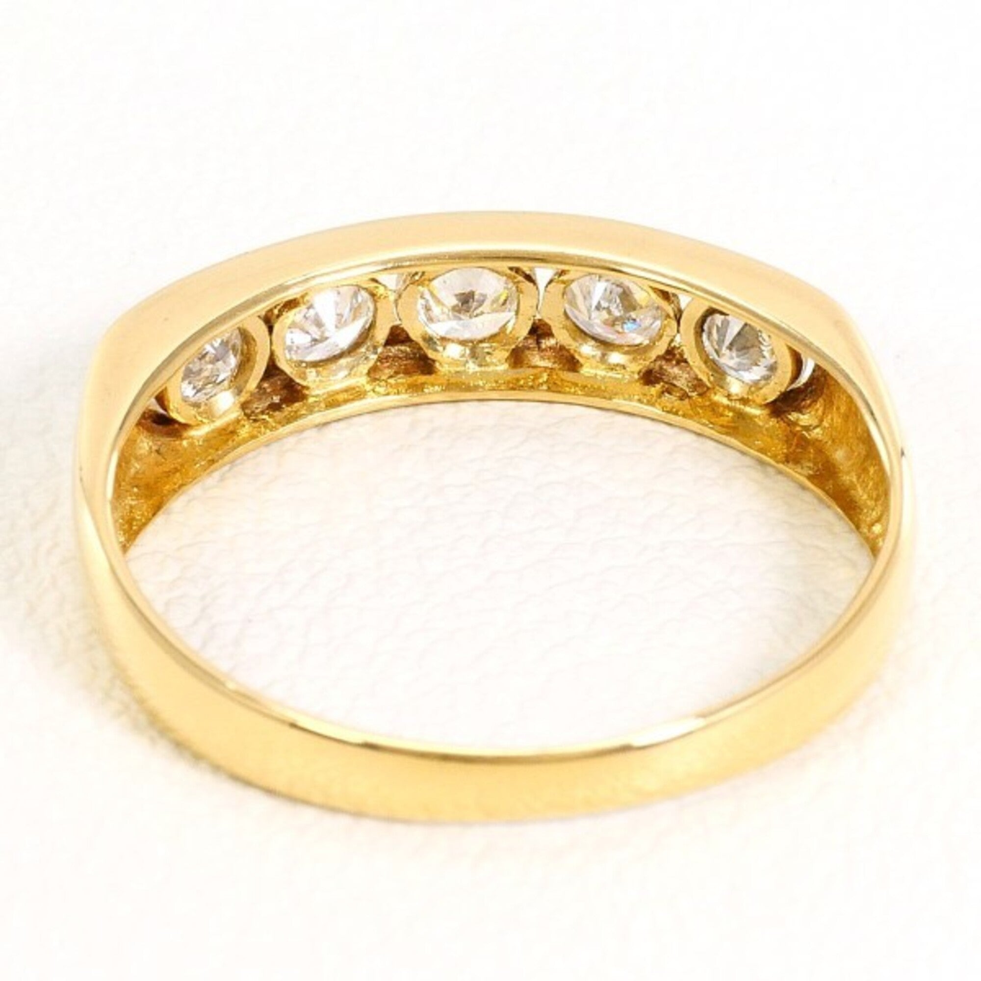 Unbranded Yellow Gold Yellow Gold (18K) Band Ring (Pre-Owned)