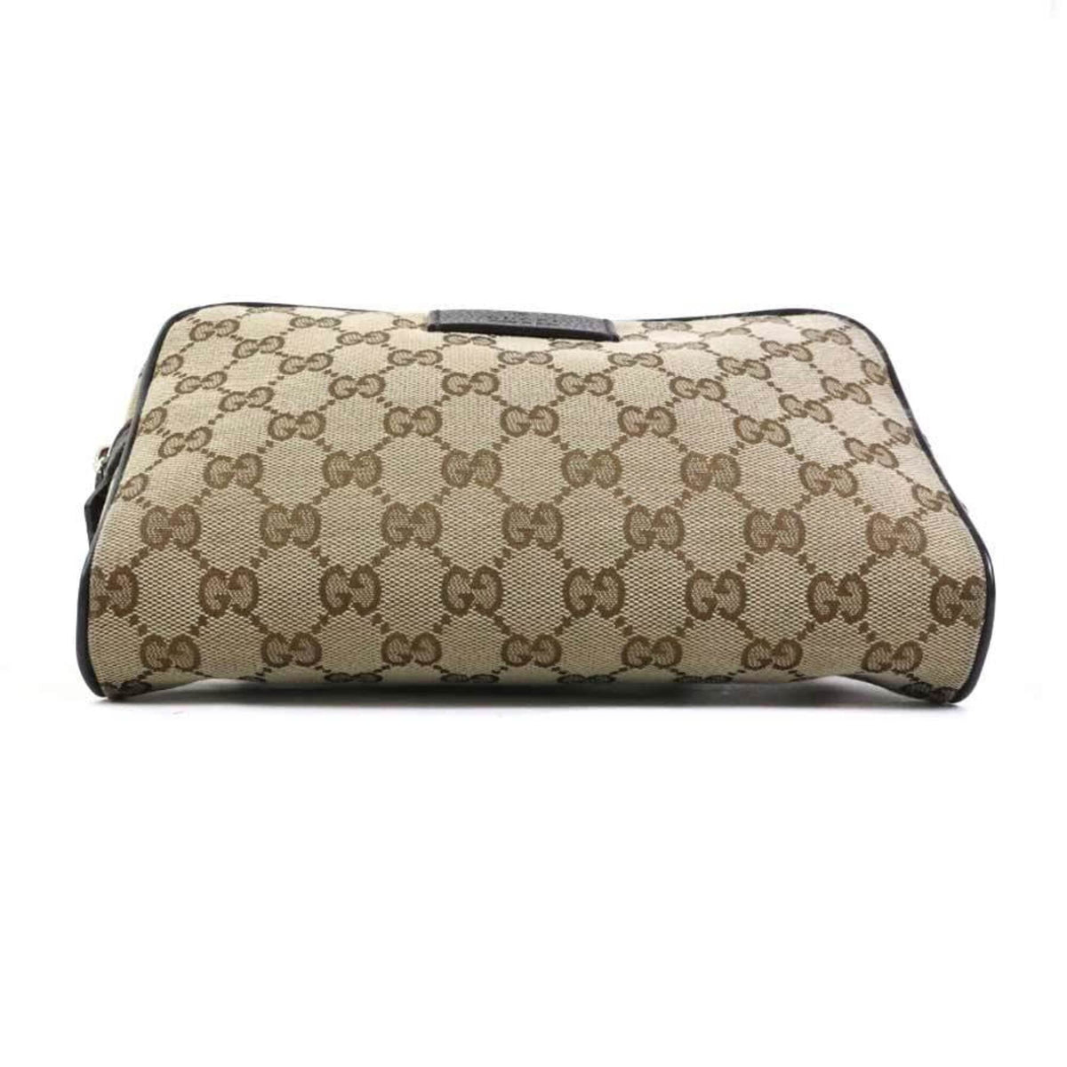 Gucci Brown Gg Canvas Fanny Pack Sling Bag (Pre-Owned)