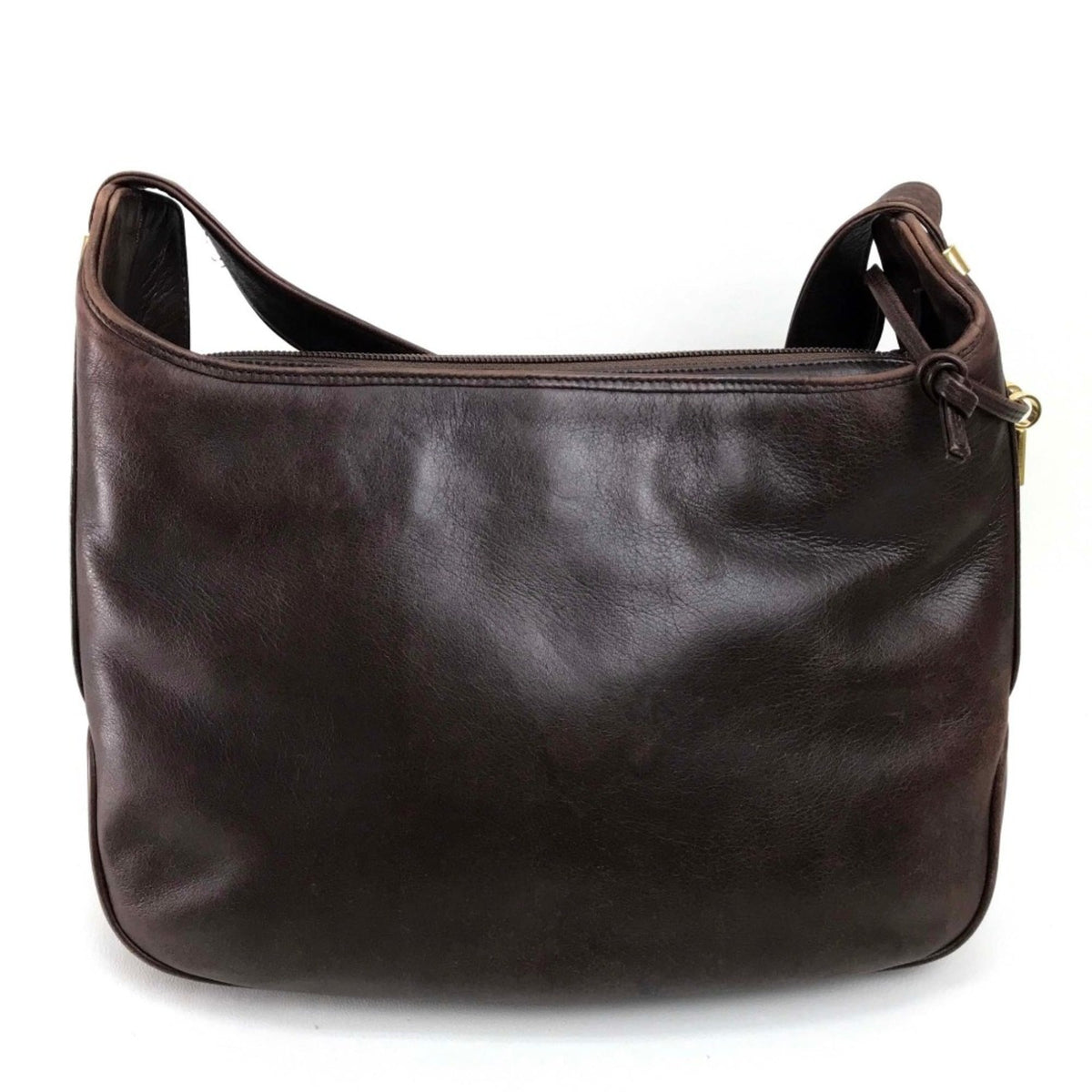 Bally Brown Leather Shoulder Bag (Pre-Owned)