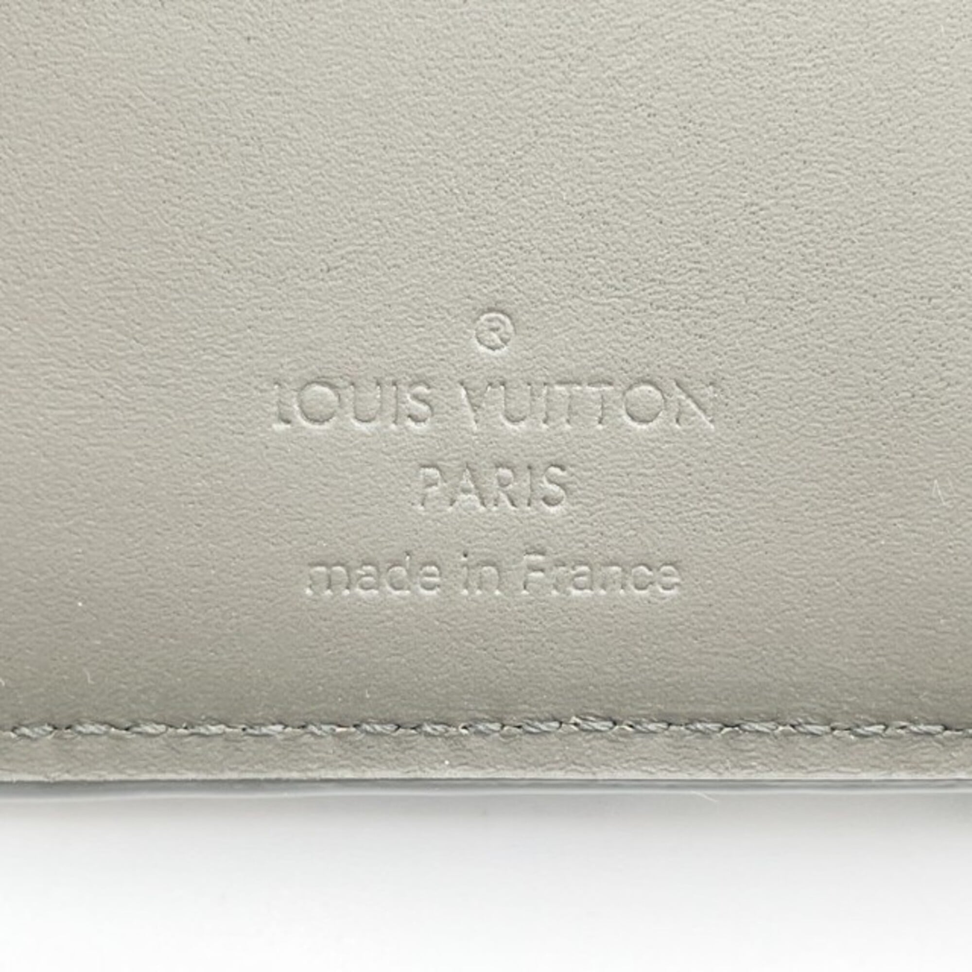 Louis Vuitton Khaki Leather Wallet (Bi-Fold) (Pre-Owned)
