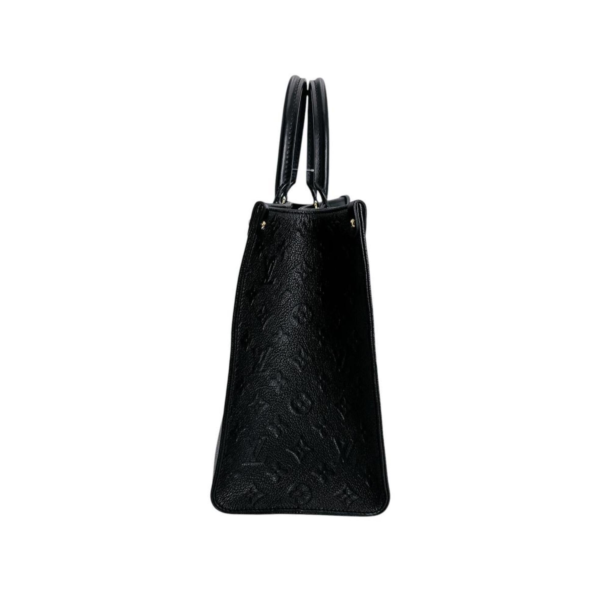Louis Vuitton Black Noir Monogram Empreinte Handbag Tote Bag (Pre-Owned)