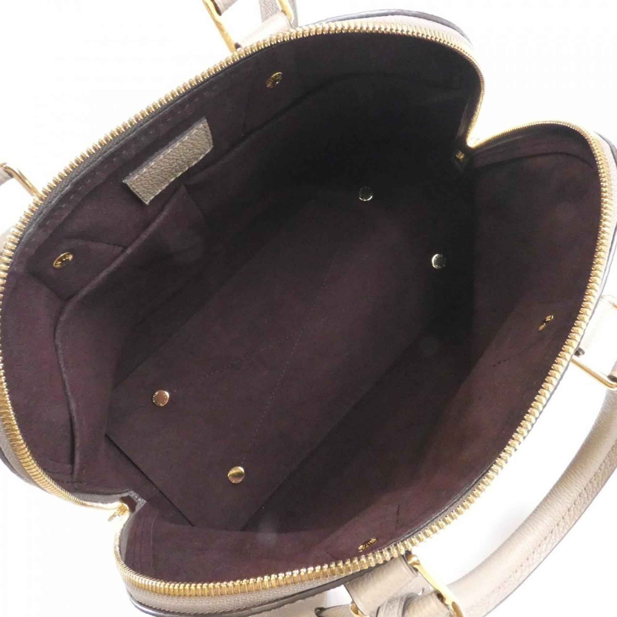 Louis Vuitton Tourterelle Leather Handbag (Pre-Owned)