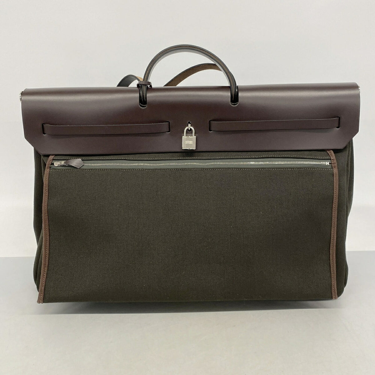 Hermes Brown Khaki Handbag (Pre-Owned)