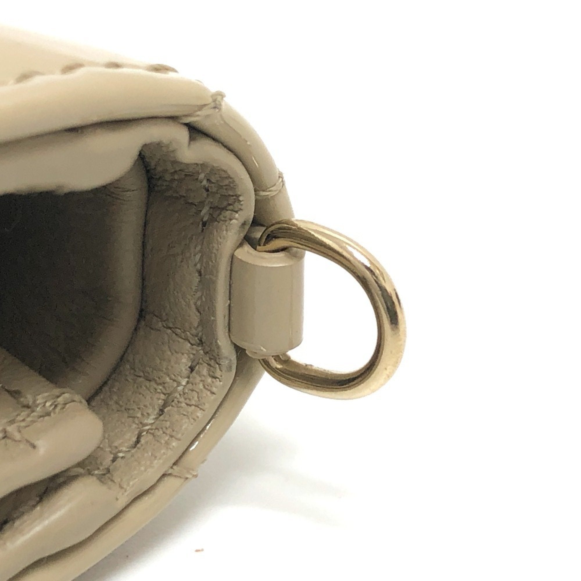 Christian Dior Beige Leather Wallet (Bi-Fold) (Pre-Owned)