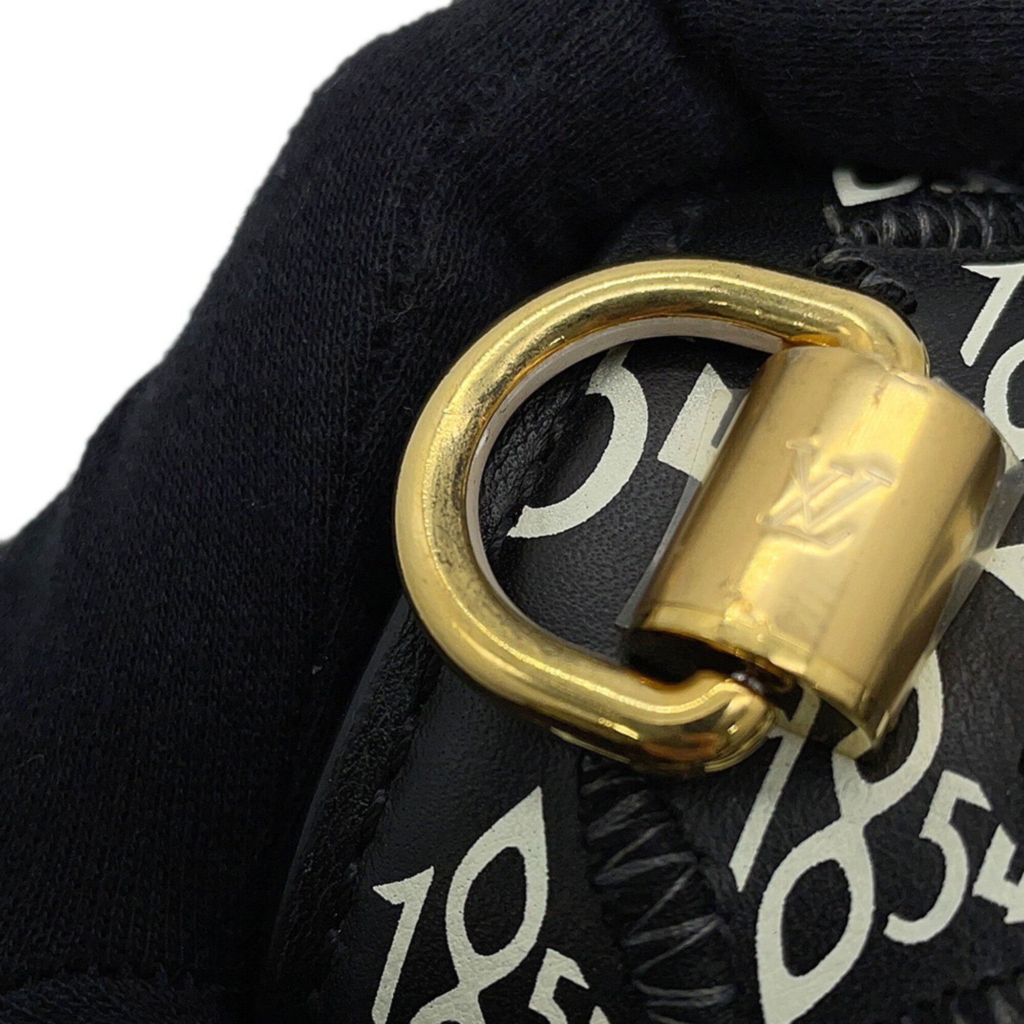 Louis Vuitton Noir Monogram Jacquard Handbag (Pre-Owned)