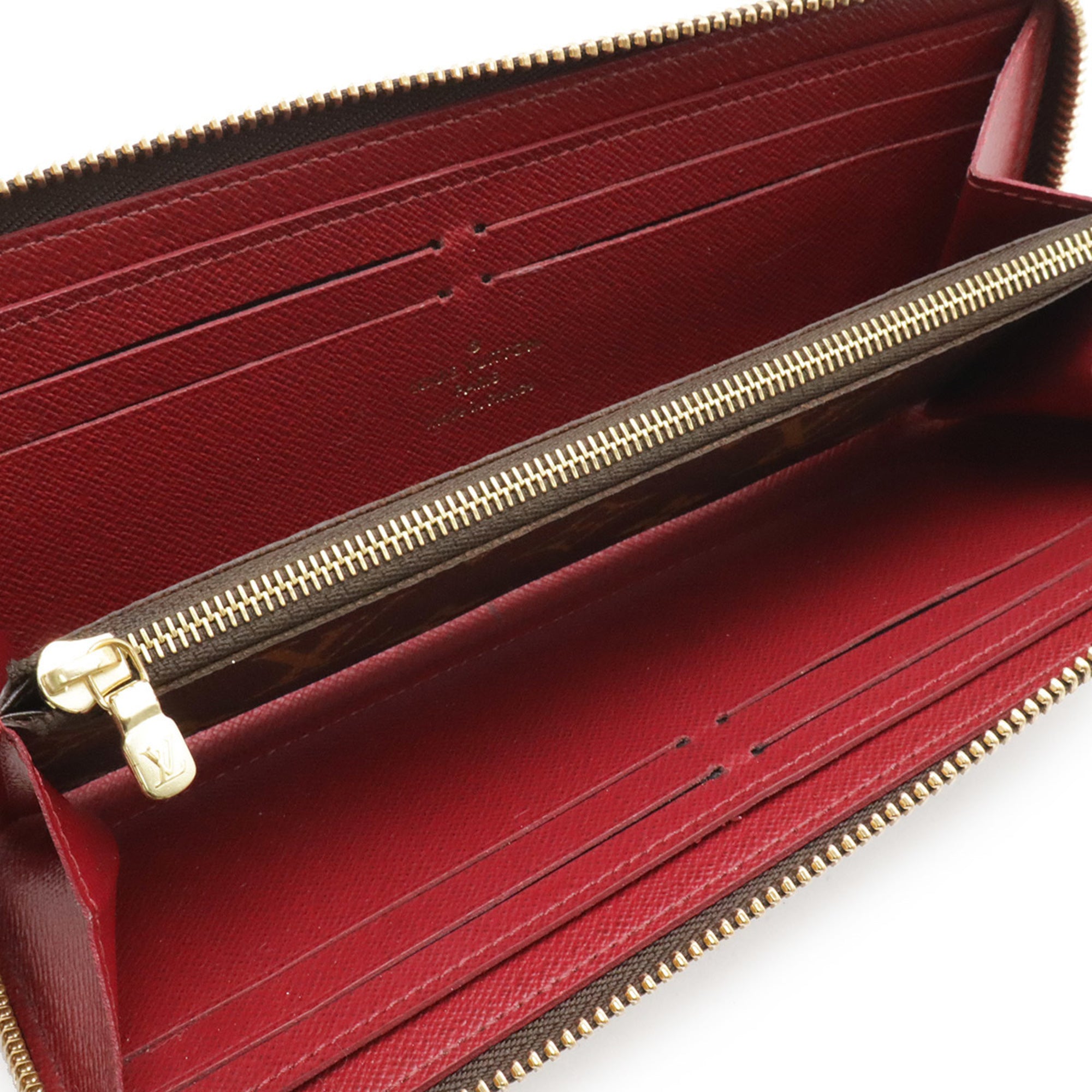 Louis Vuitton Monogram Fuchsia Monogram Long Wallet (Bi-Fold) (Pre-Owned)