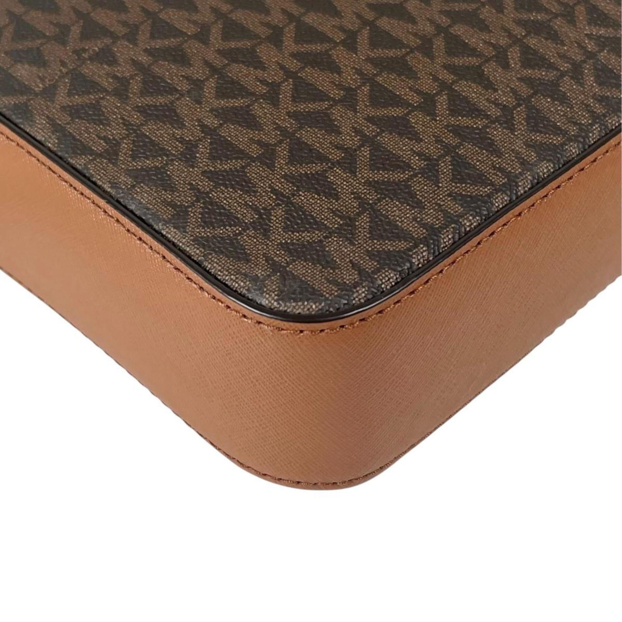 Michael Kors Brown Leather Shoulder Bag (Pre-Owned)