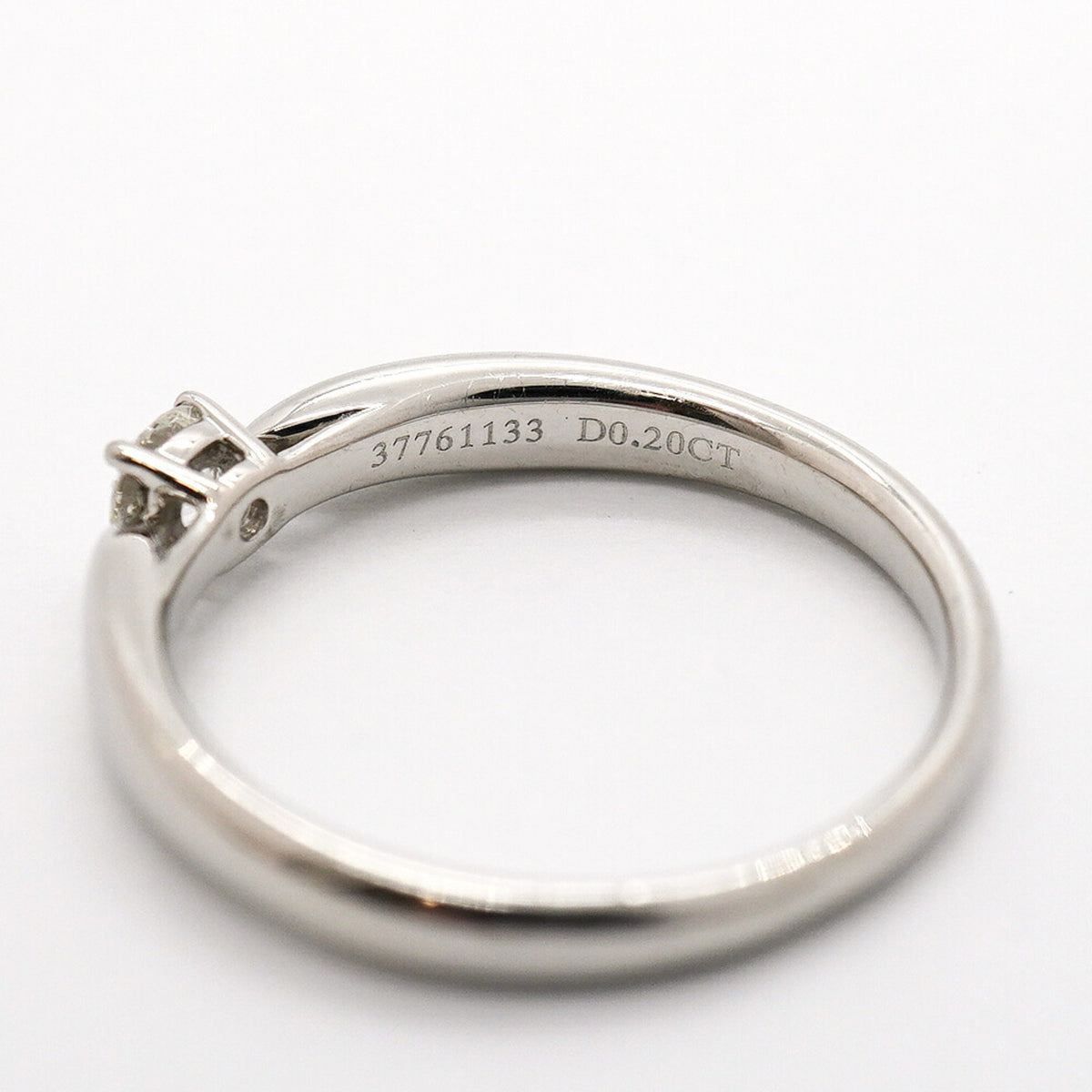 Tiffany Platinum 950 Band Ring (Pre-Owned)