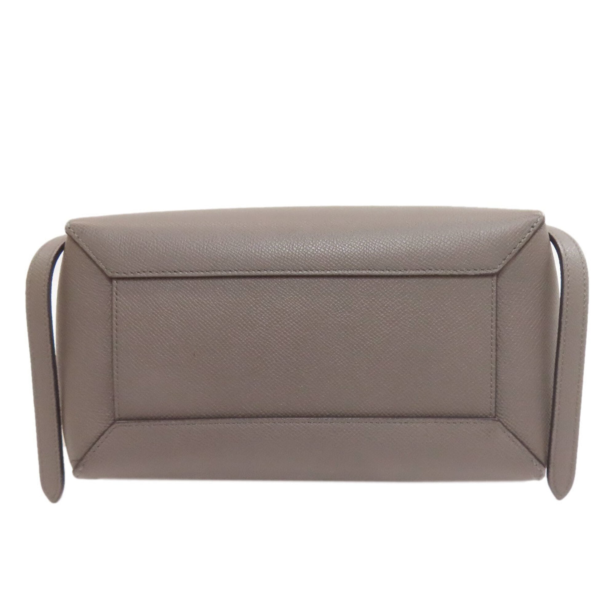 Celine Gray Leather Handbag (Pre-Owned)