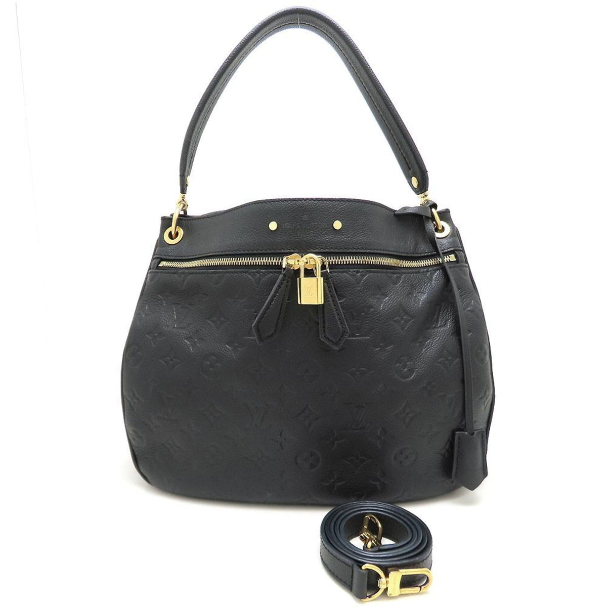 Louis Vuitton Noir Monogram Empreinte Shoulder Bag (Pre-Owned)