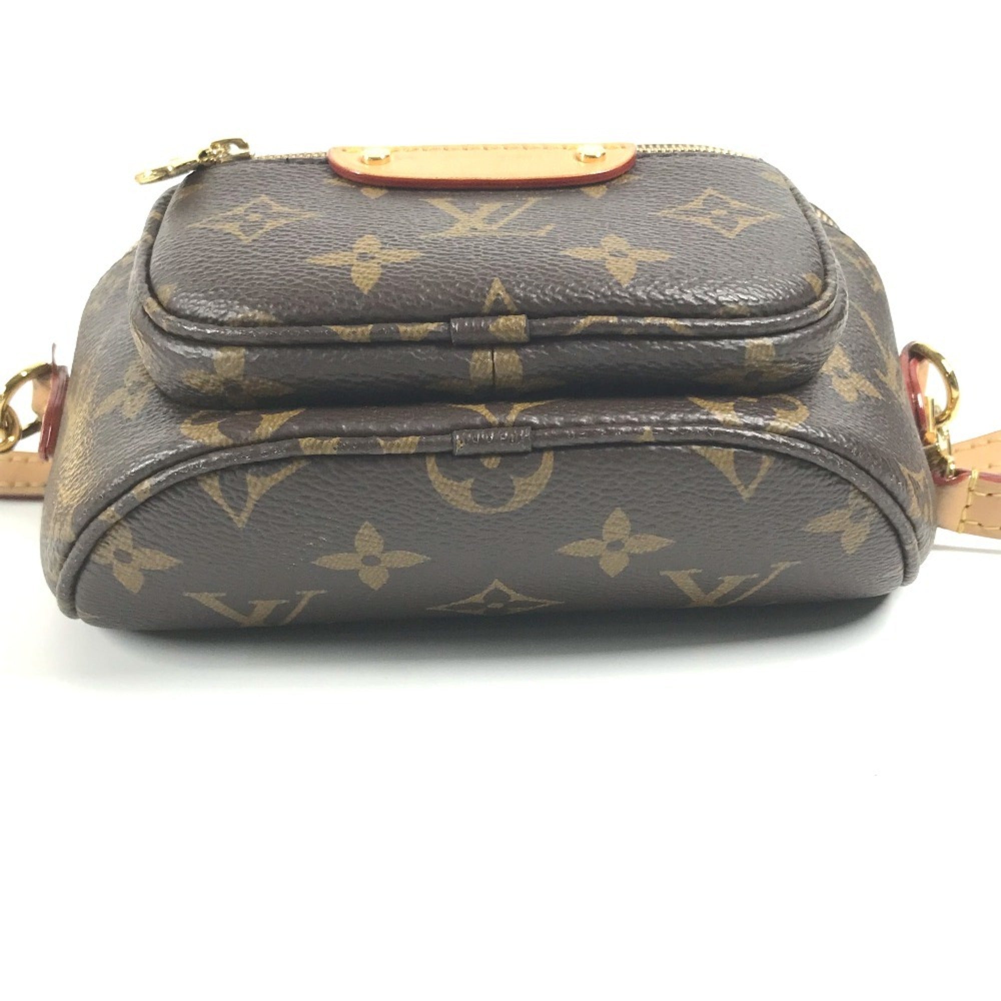 Louis Vuitton Brown Monogram Monogram Pochette Shoulder Bag Sling Bag (Pre-Owned)