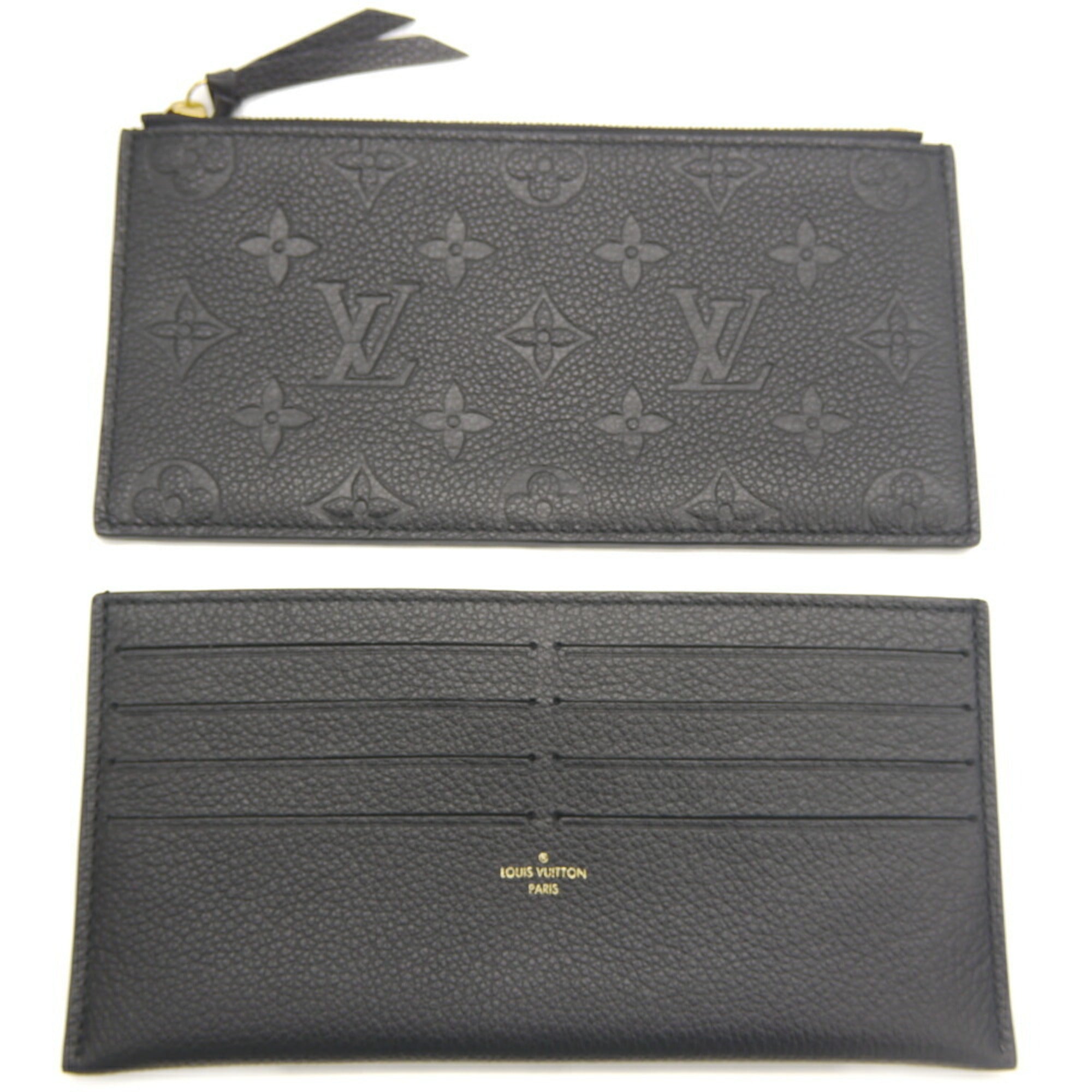 Louis Vuitton Black Monogram Noir Monogram Empreinte Clutch Bag Pouch Shoulder Bag (Pre-Owned)