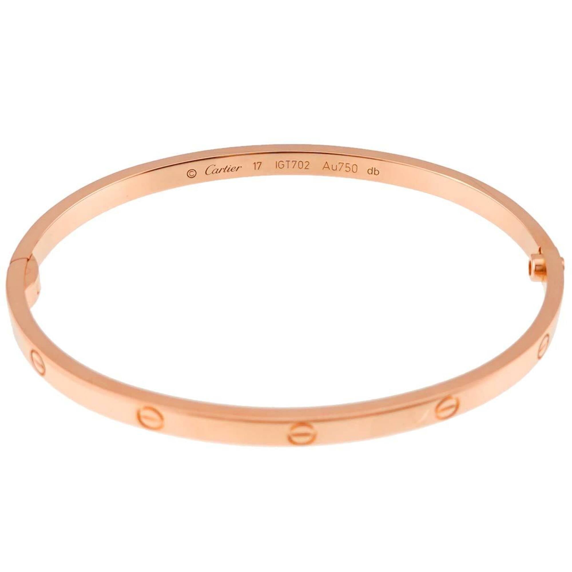 Cartier Love Pink Charm Bracelet (Pre-Owned)