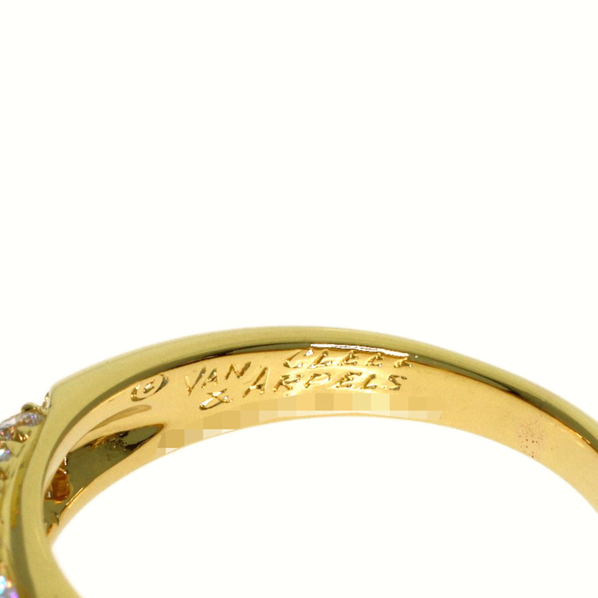 Van Cleef & Arpels Yellow Gold Yellow Gold Band Ring (Pre-Owned)