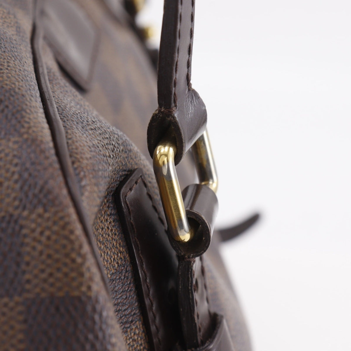Louis Vuitton Damier Brown Damier Canvas Tote Bag (Pre-Owned)