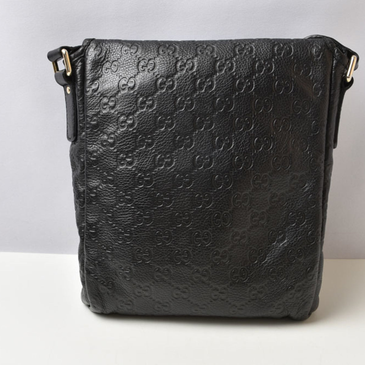 Gucci Black Leather Shoulder Bag (Pre-Owned)