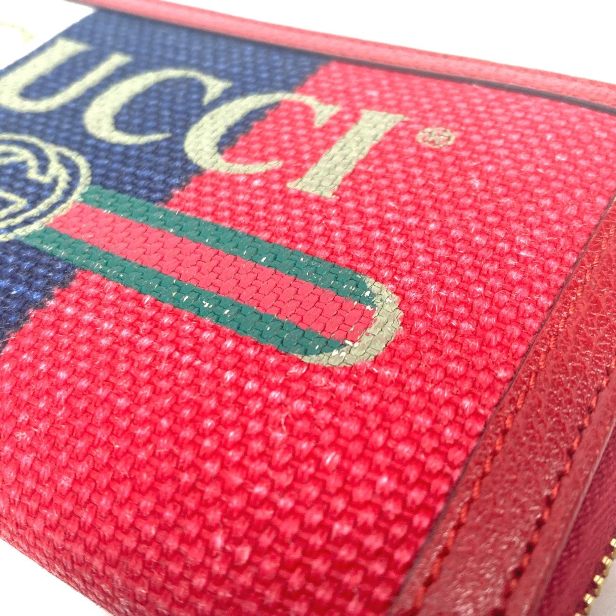 Gucci Red Other Long Wallet (Bi-Fold) (Pre-Owned)