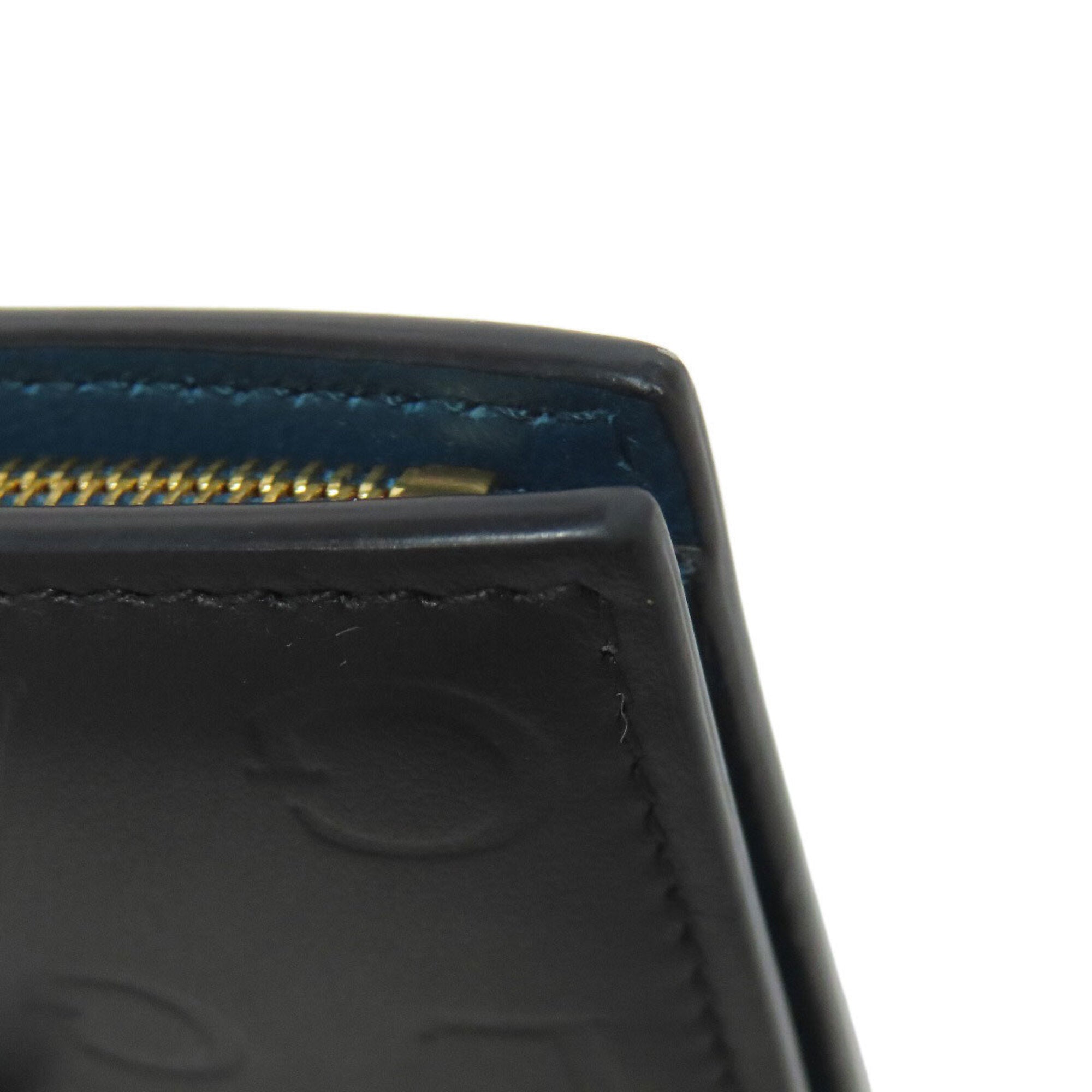 Bvlgari Black Leather Wallet (Bi-Fold) (Pre-Owned)