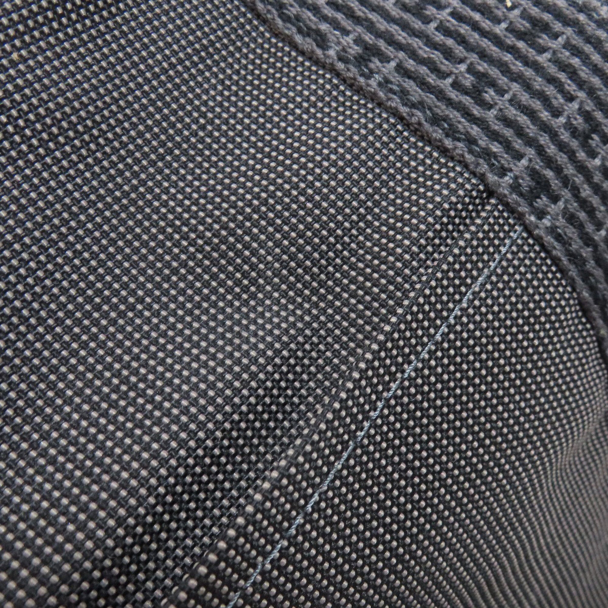 Hermes Gray Canvas Tote Bag (Pre-Owned)