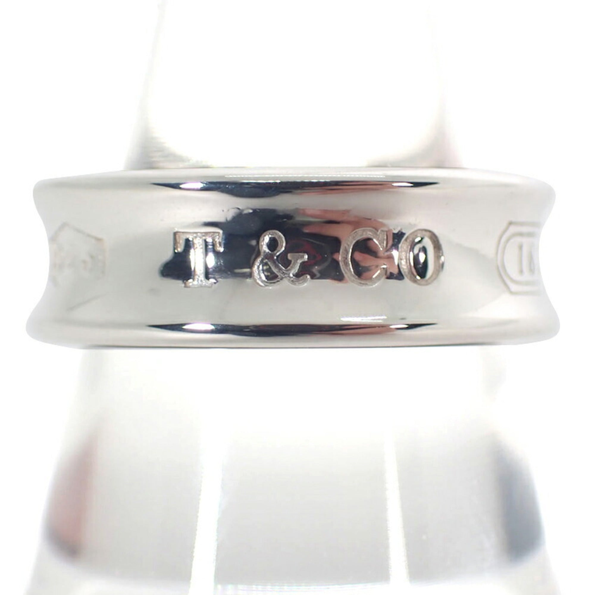 Tiffany Sterling Silver 925 Band Ring (Pre-Owned)