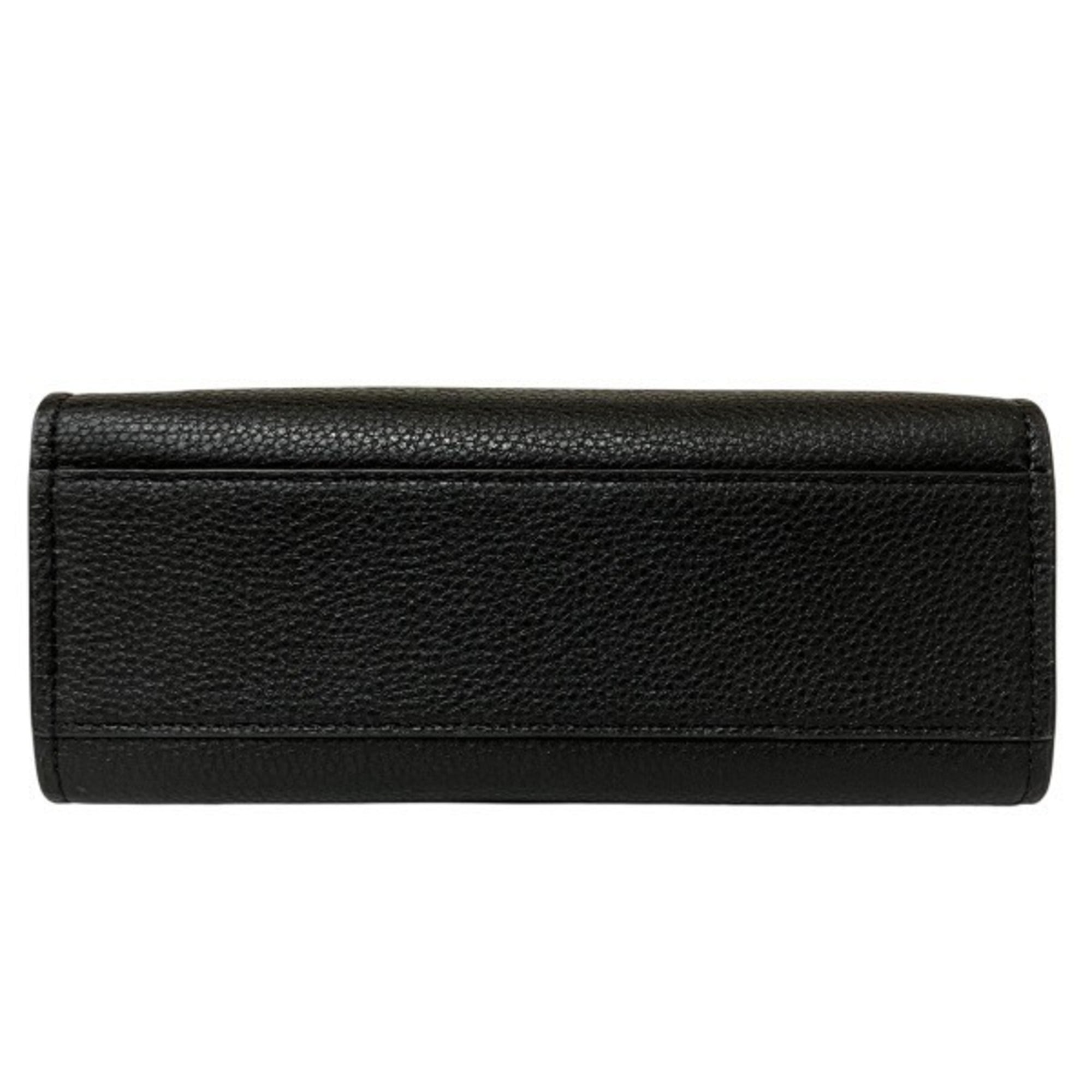 Marc Jacobs Black Leather Handbag Shoulder Bag (Pre-Owned)
