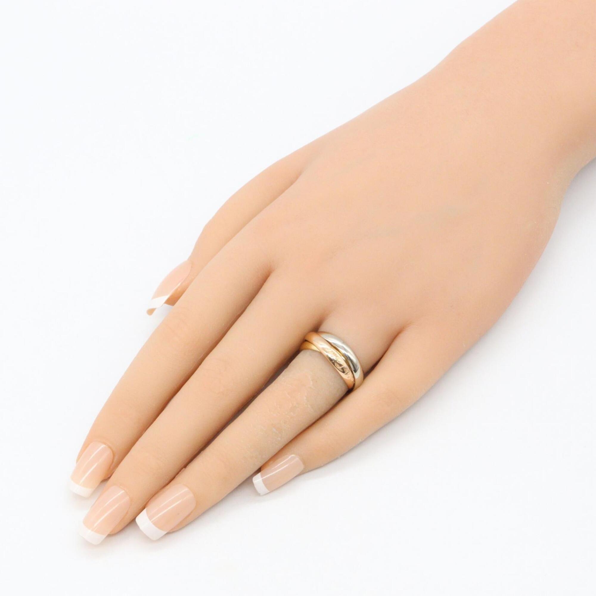 Cartier Gold Silver Yellow Gold (18K) Pink Gold (18K) White Gold (18K) Band Ring (Pre-Owned)