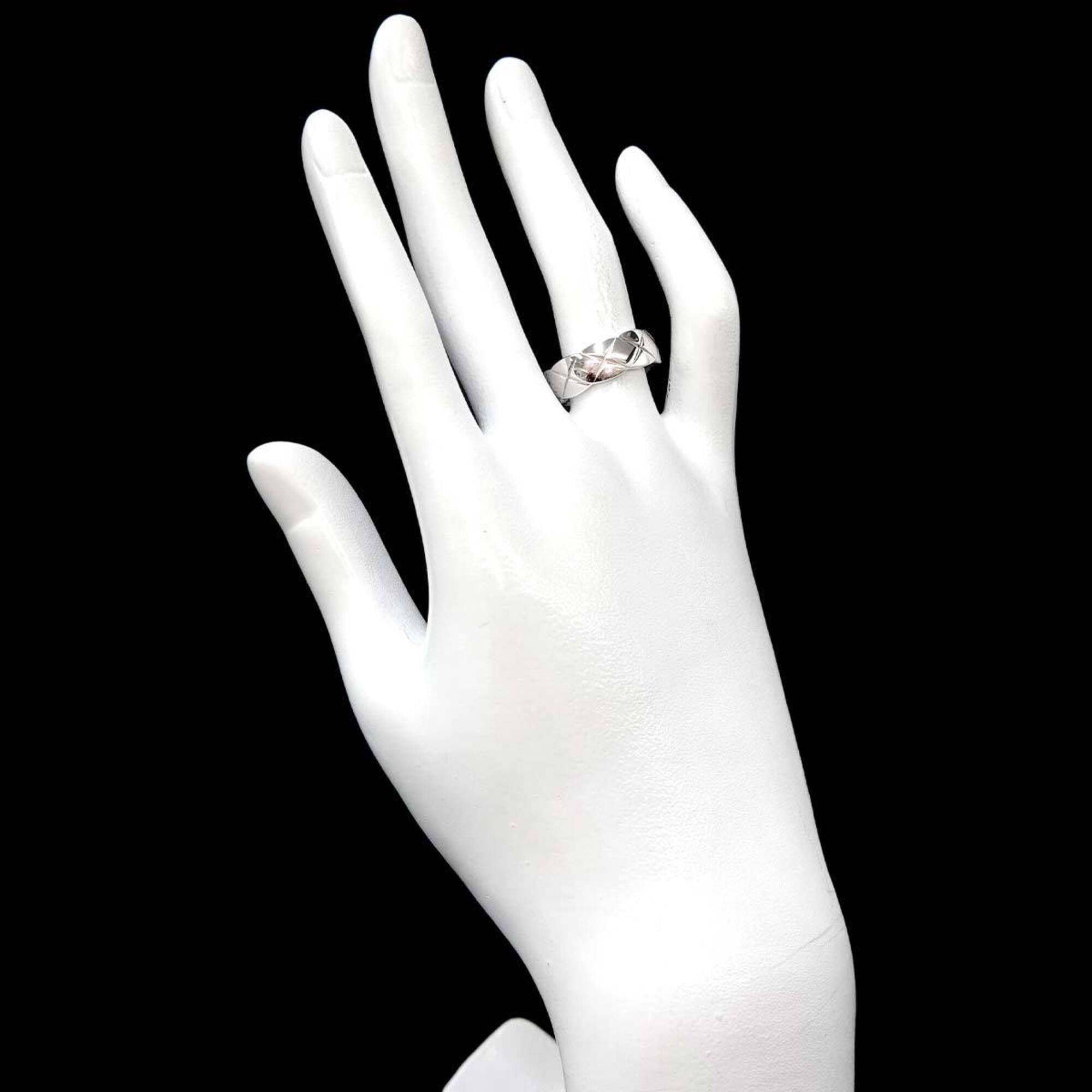 Chanel White Gold (18K) Band Ring (Pre-Owned)