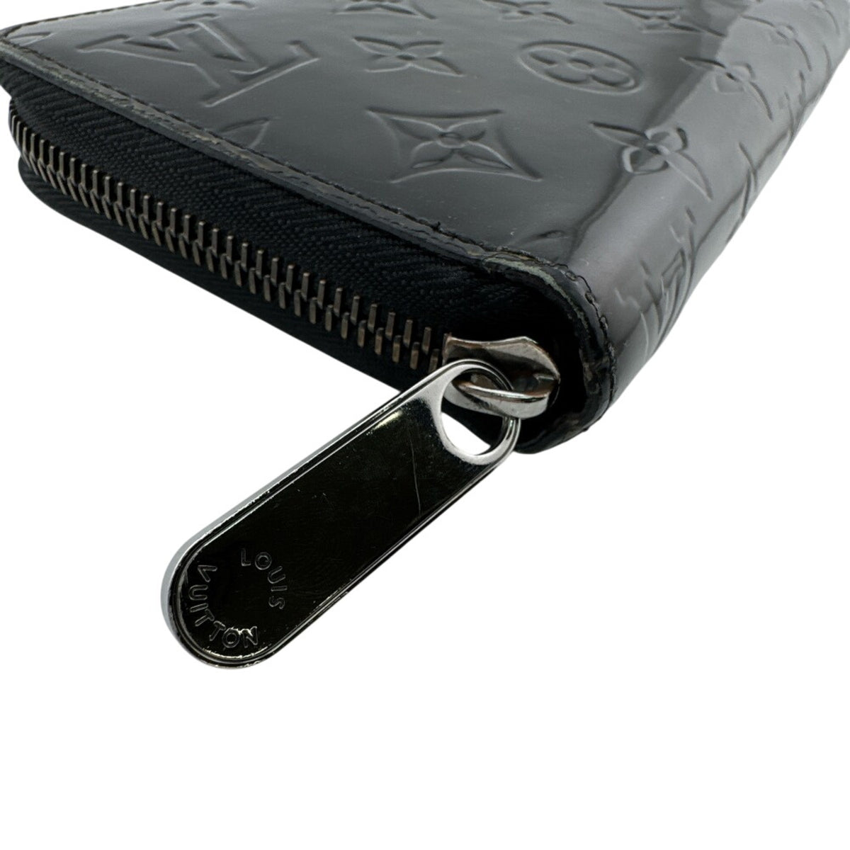 Louis Vuitton Black Vernis Long Wallet (Bi-Fold) (Pre-Owned)