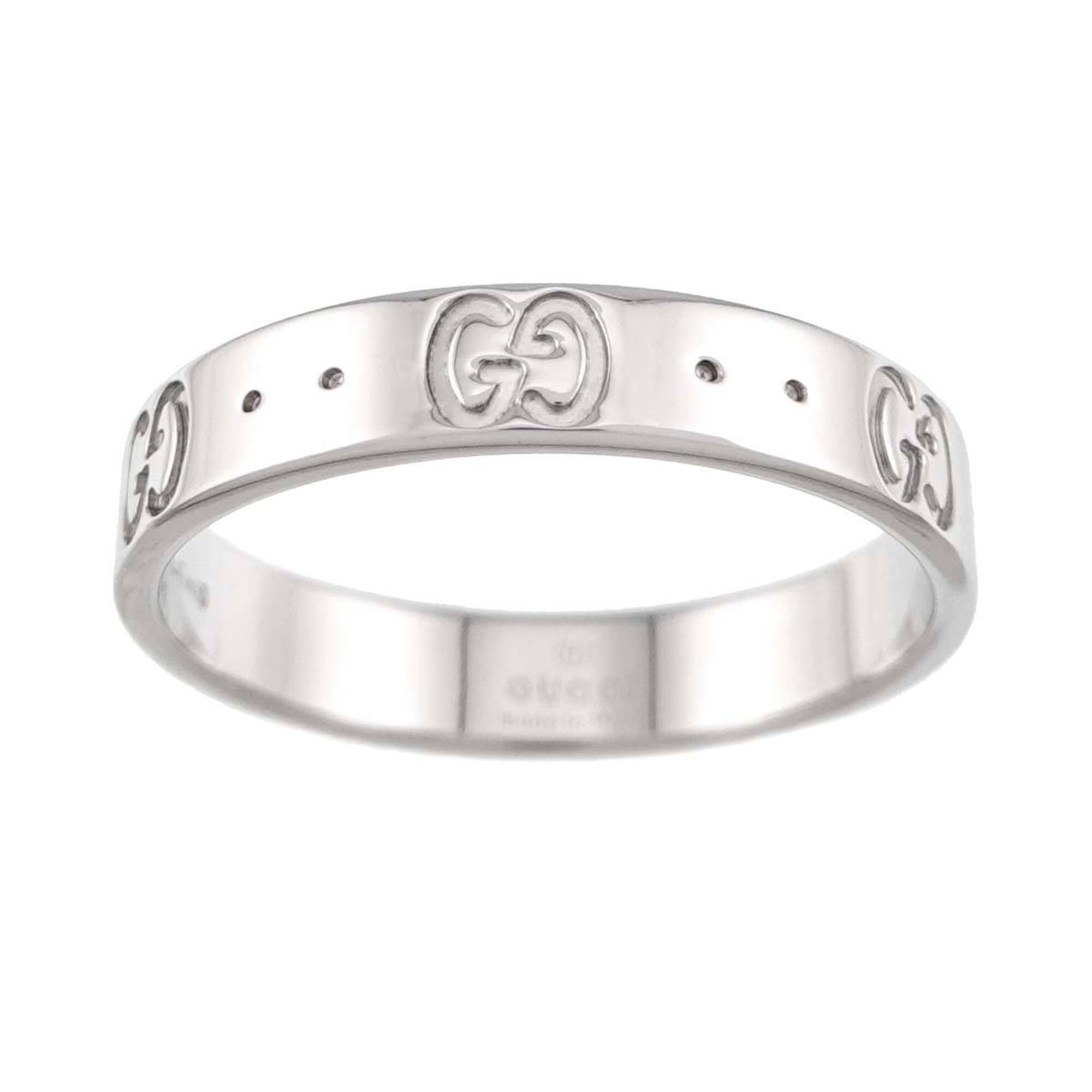 Gucci White Gold (18K) Band Ring (Pre-Owned)