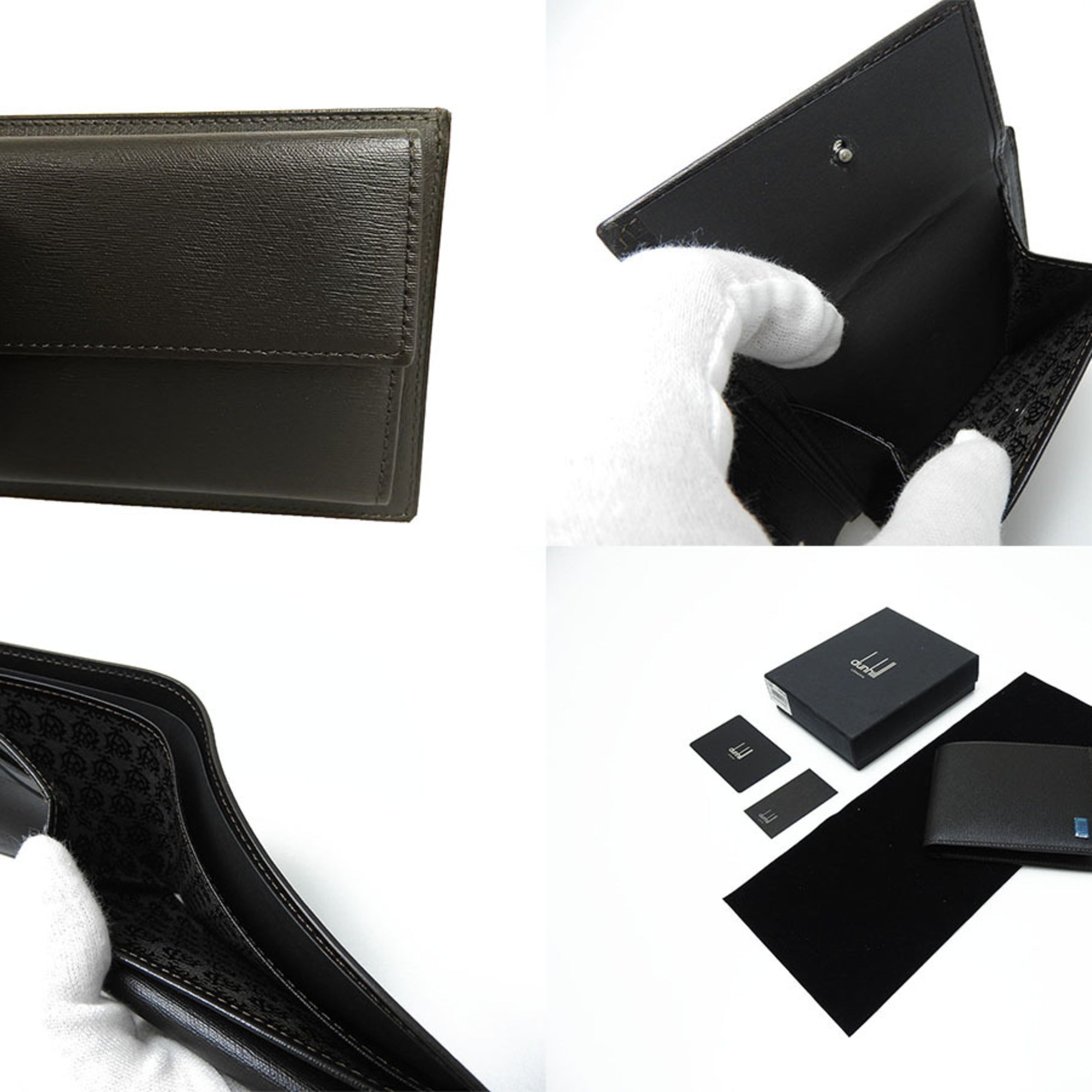Dunhill Leather Wallet (Bi-Fold) (Pre-Owned)