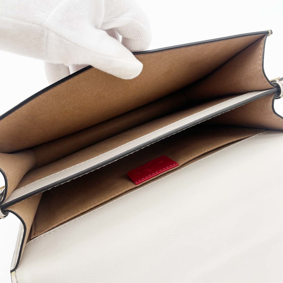 Etro Multi-Color White Leather Shoulder Bag (Pre-Owned)