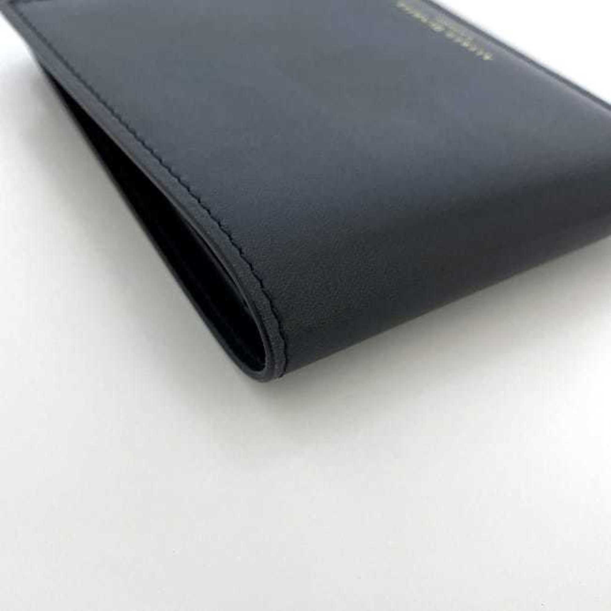Dunhill Navy Leather Wallet (Bi-Fold) (Pre-Owned)