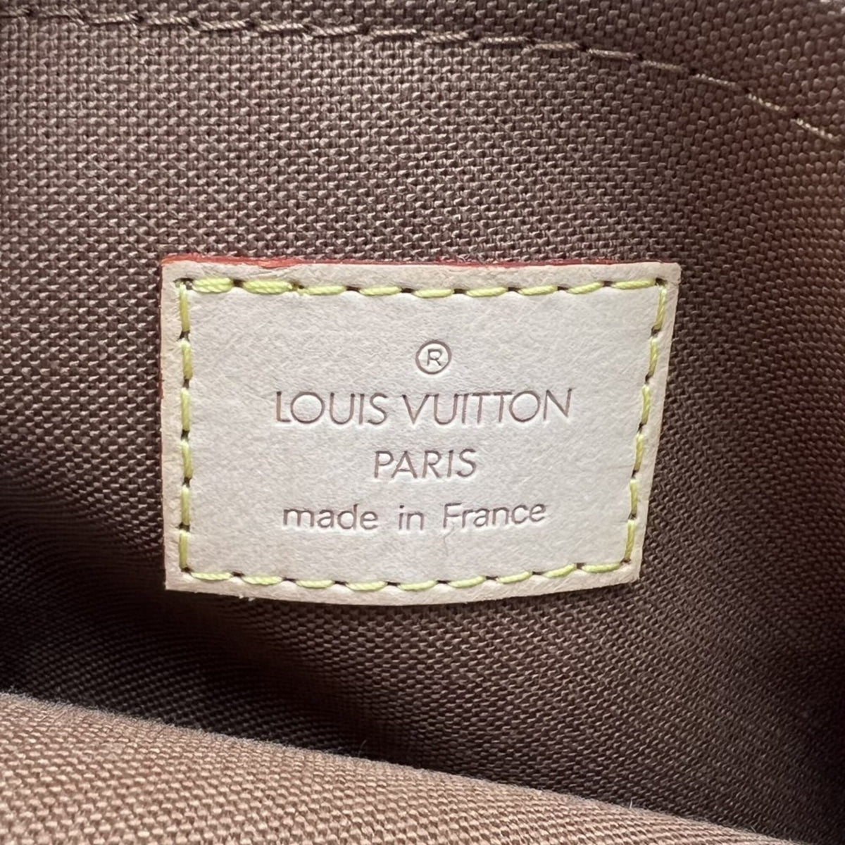 Louis Vuitton Brown Monogram Fanny Pack Pouch Sling Bag (Pre-Owned)