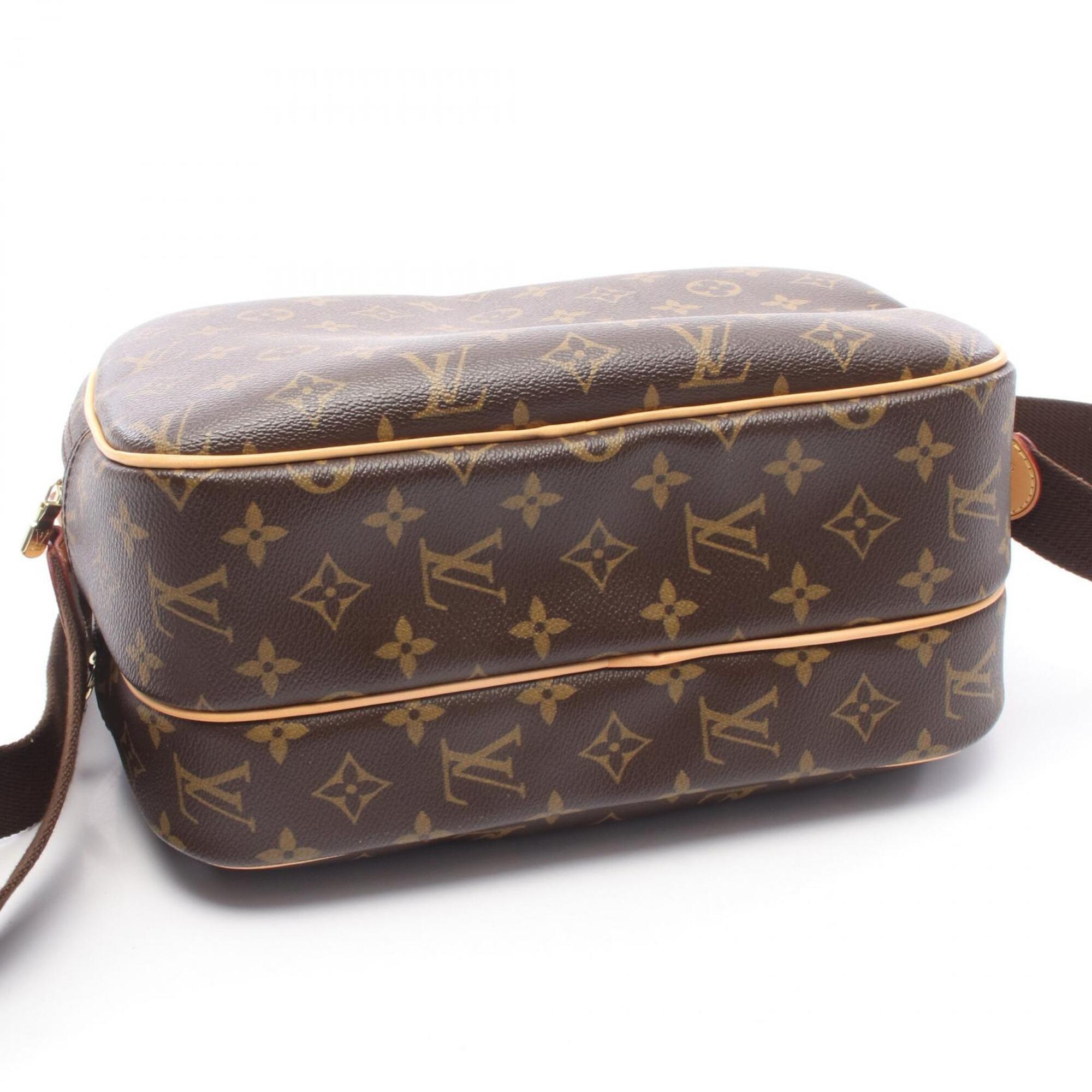 Louis Vuitton Brown Coated Canvas Monogram Pvc Leather Handbag Shoulder Bag (Pre-Owned)