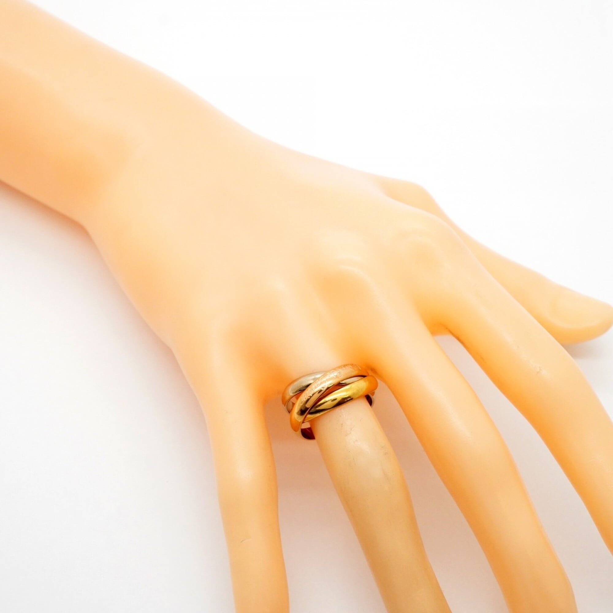 Cartier Yellow Gold (18K) Pink Gold (18K) White Gold (18K) Band Ring (Pre-Owned)