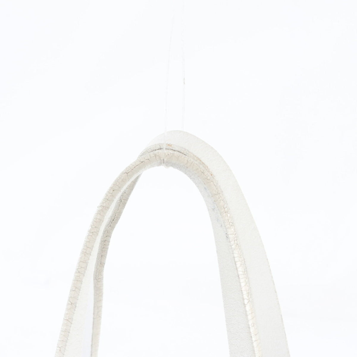Fendi Gray Navy White Leather Canvas Shoulder Bag Tote Bag (Pre-Owned)