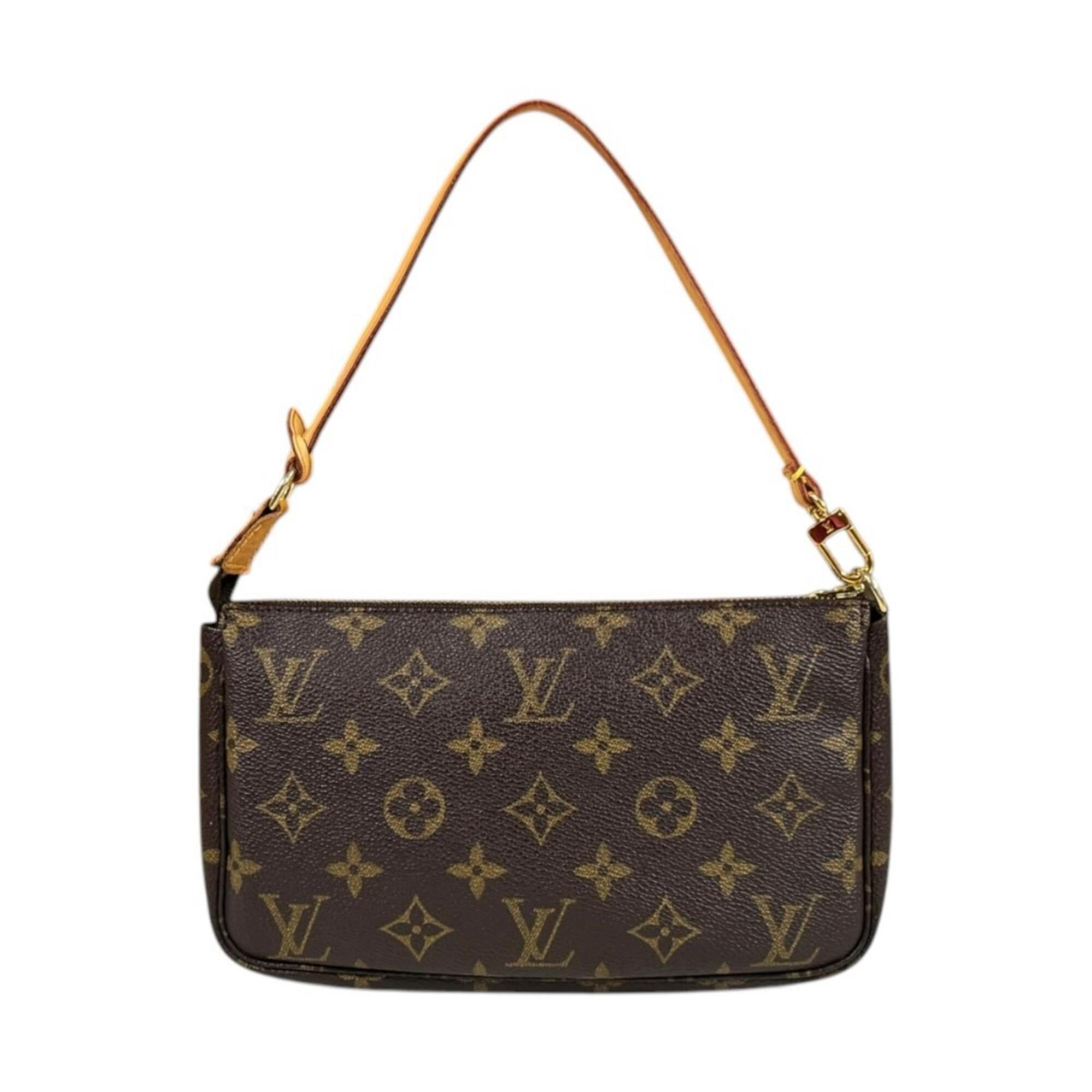 Louis Vuitton Monogram Brown Monogram Canvas Handbag (Pre-Owned)