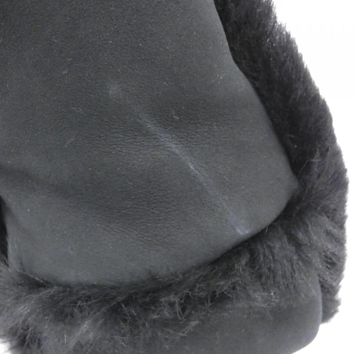 Chanel Black Fur Handbag (Pre-Owned)