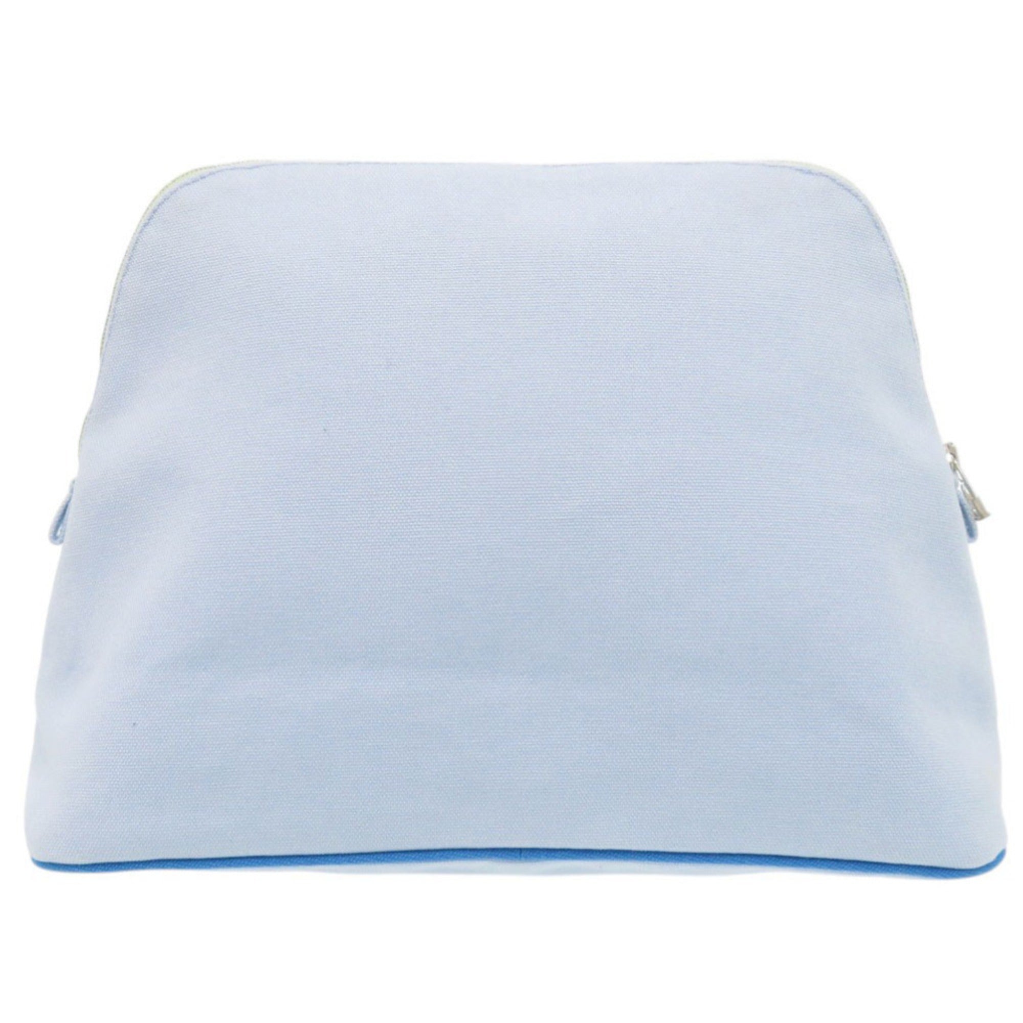Hermes Light Blue Cotton Pouch (Pre-Owned)