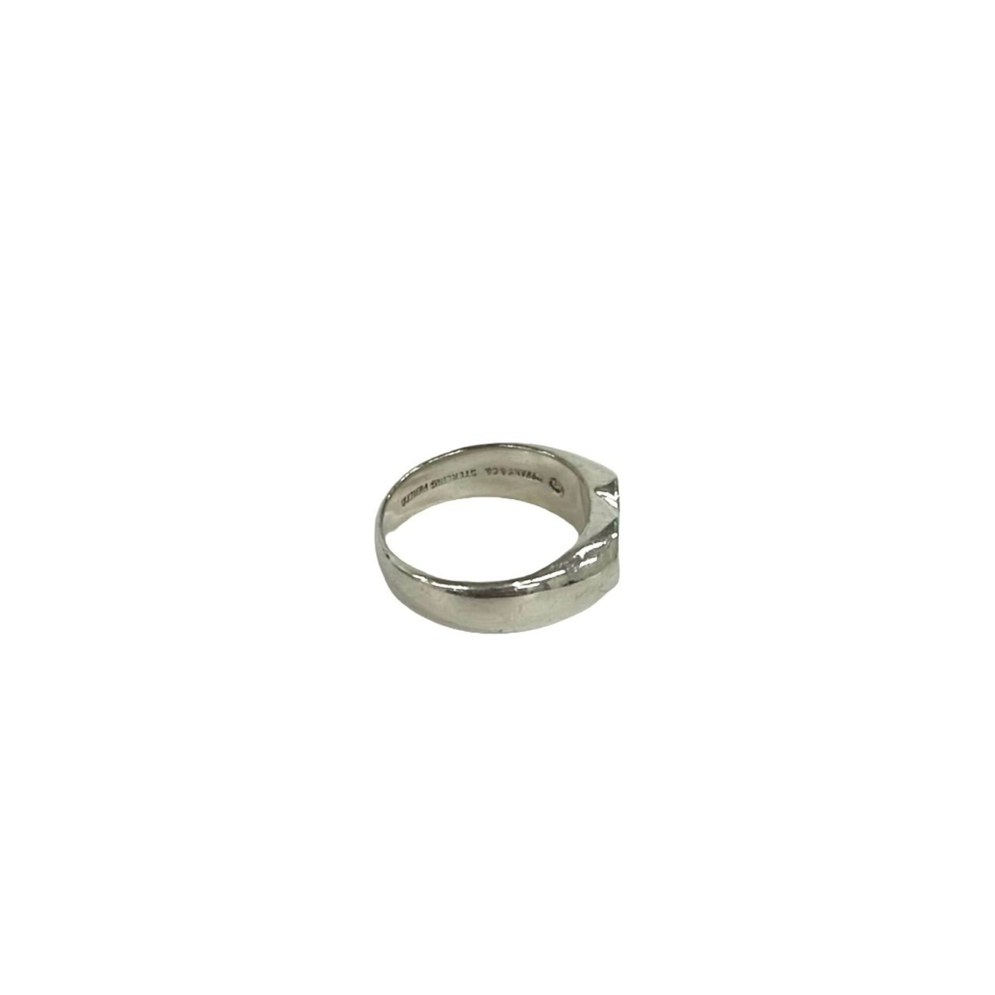 Tiffany Silver Silver 925 Band Ring (Pre-Owned)