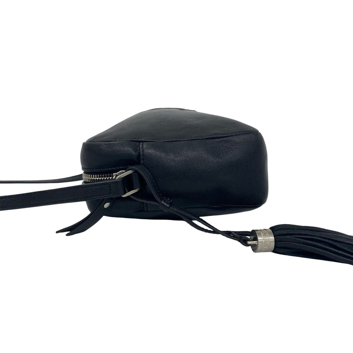 Yves Saint Laurent Black Leather Shoulder Bag (Pre-Owned)