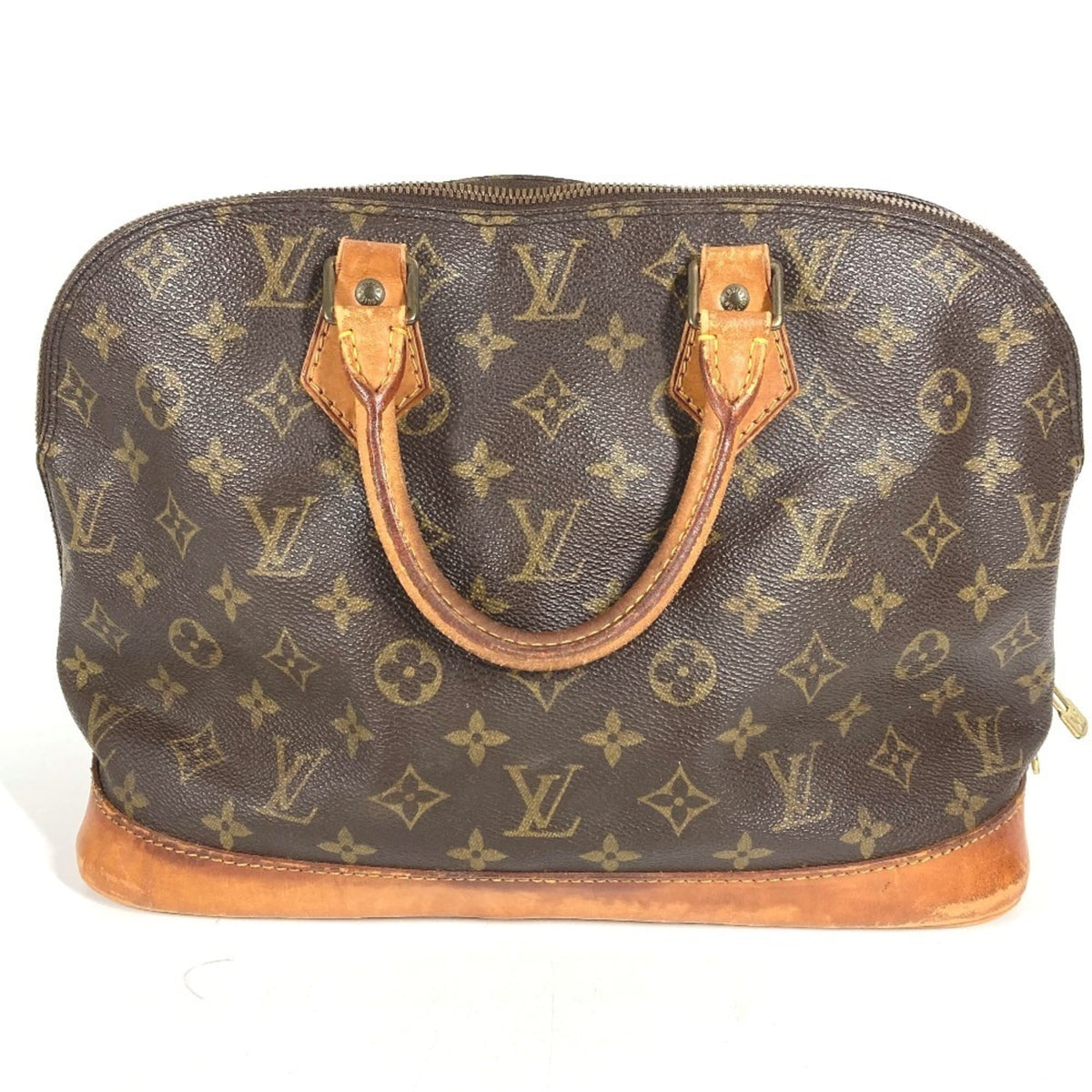 Louis Vuitton Brown Monogram Monogram Handbag Tote Bag (Pre-Owned)
