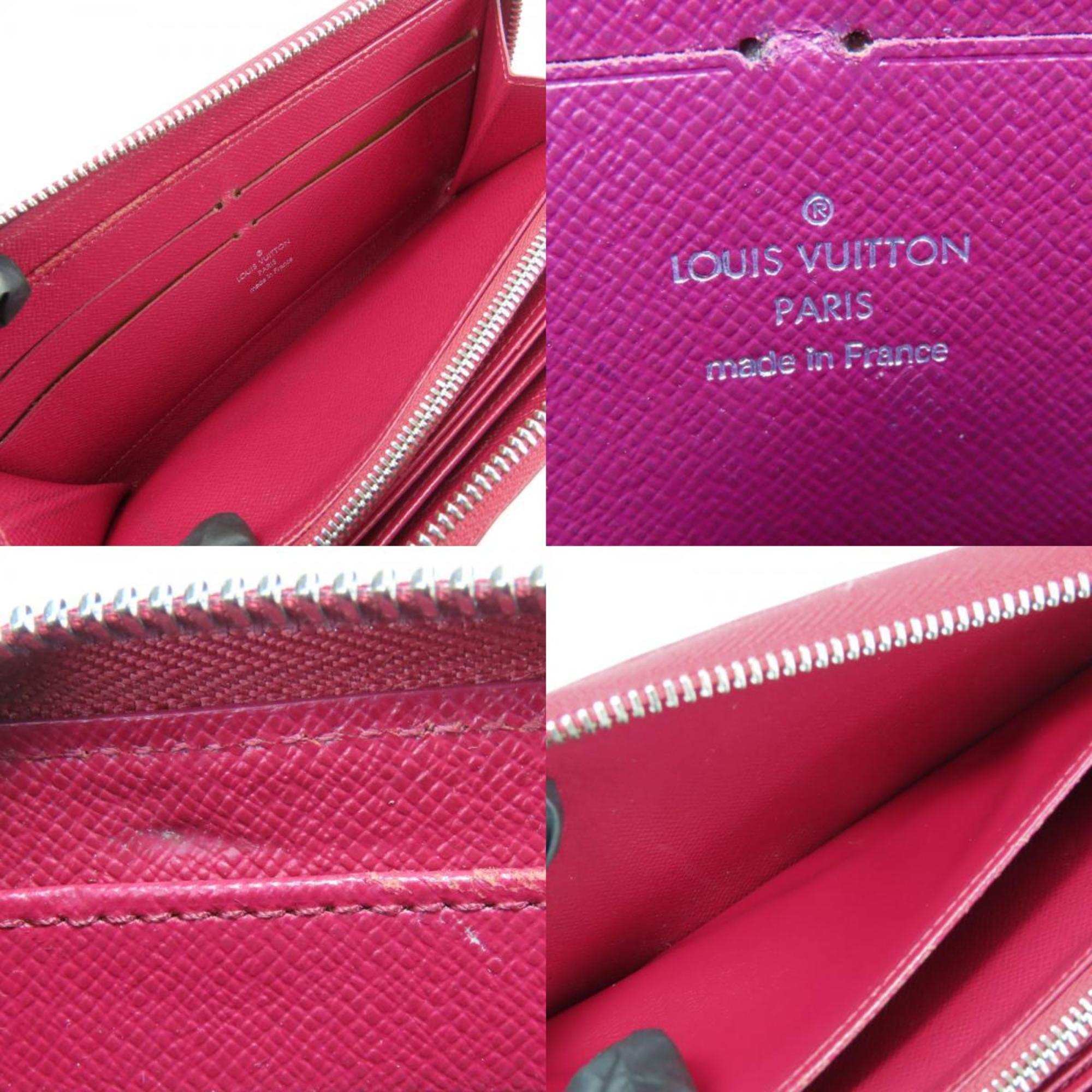 Louis Vuitton Bordeaux Fuchsia Epi Leather Long Wallet (Bi-Fold) (Pre-Owned)