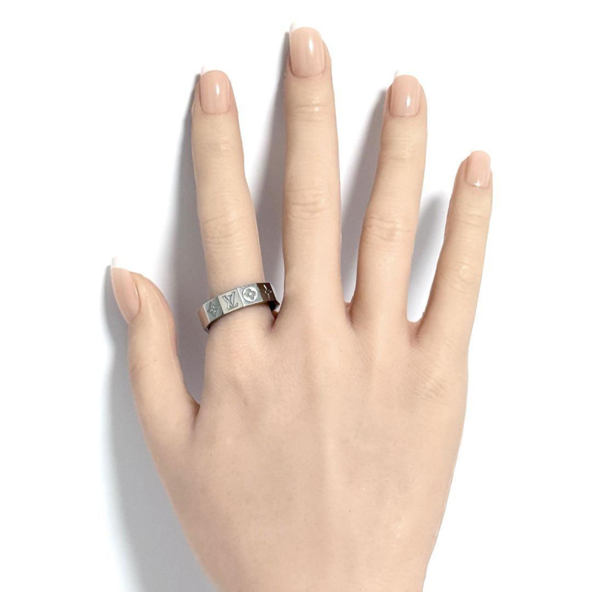 Louis Vuitton Metal Band Ring (Pre-Owned)