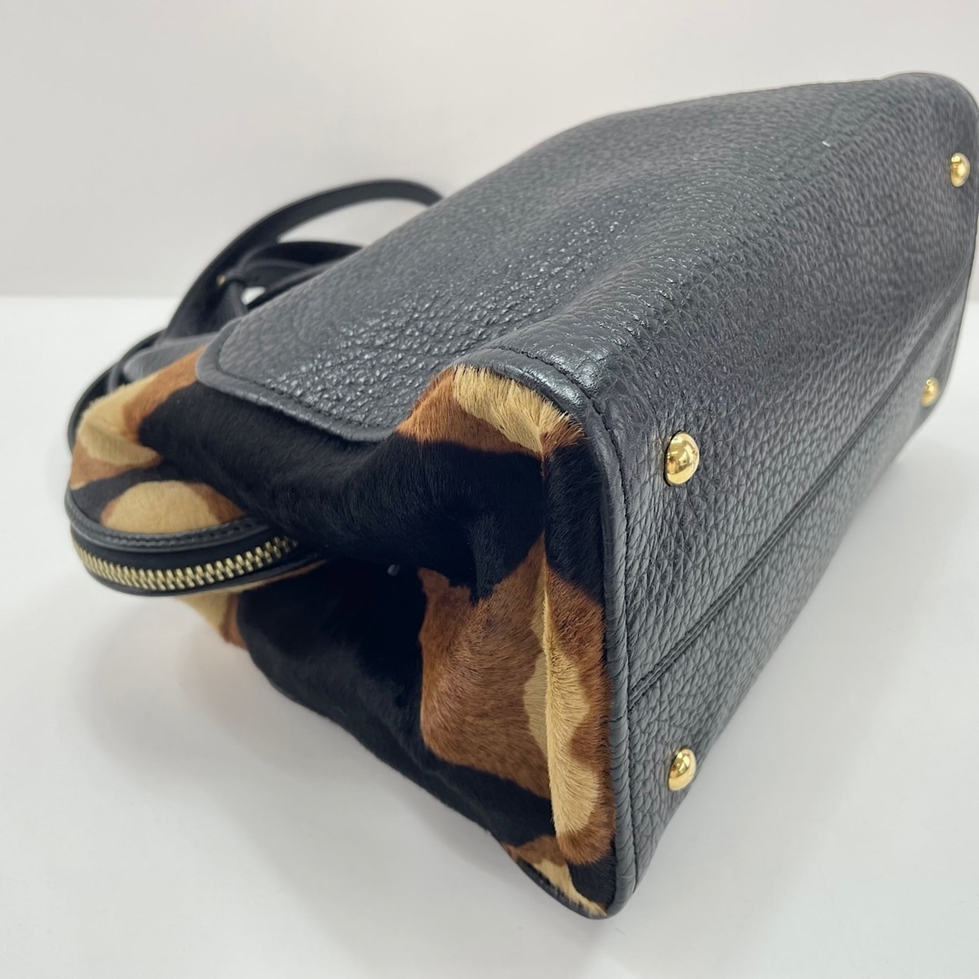 Fendi Black Handbag Shoulder Bag (Pre-Owned)
