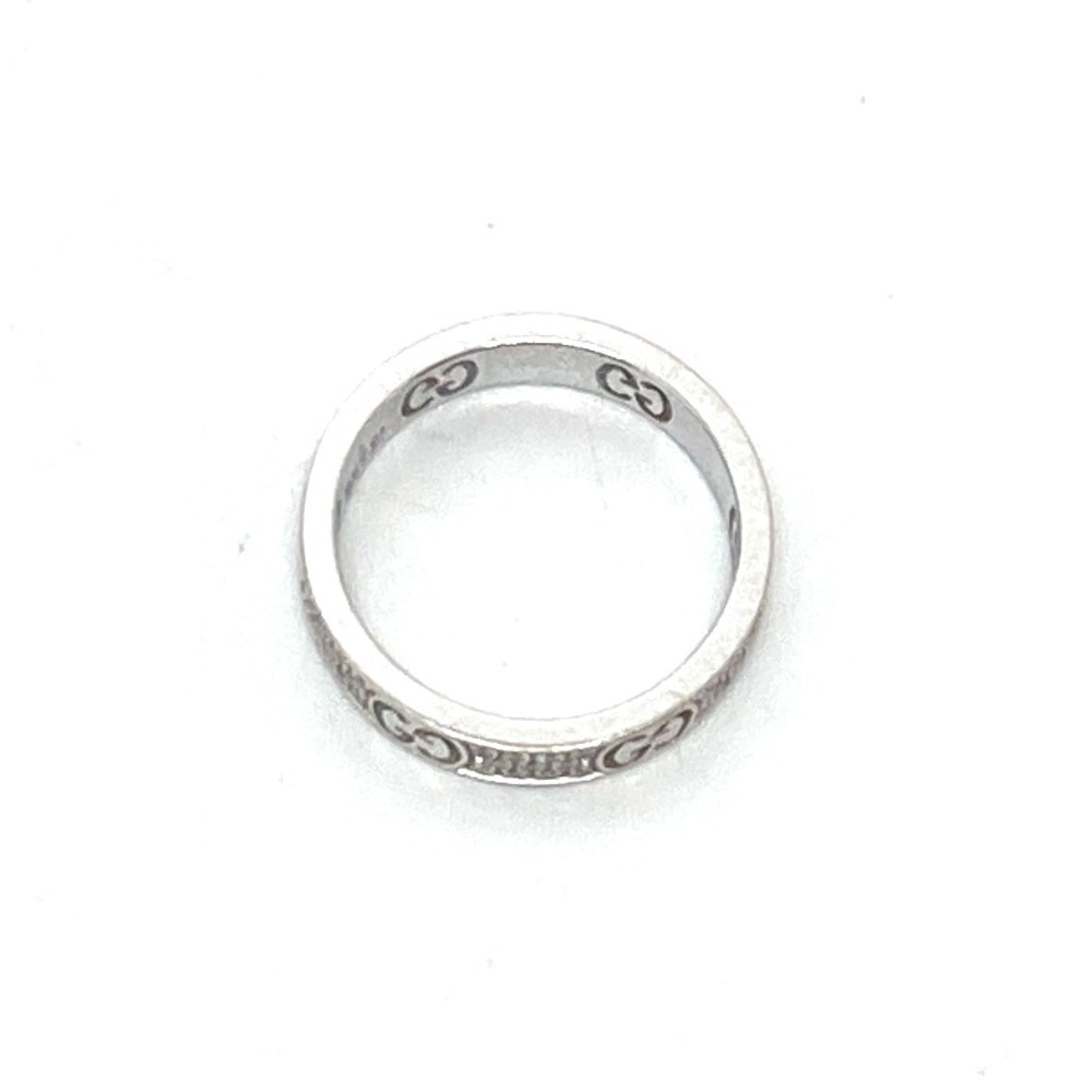 Gucci White Gold (18K) Band Ring (Pre-Owned)