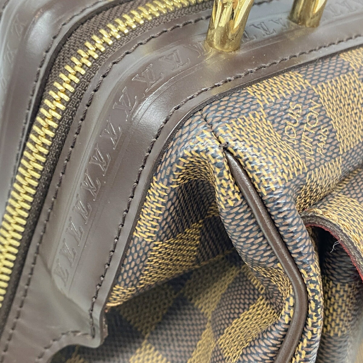 Louis Vuitton Ebene Handbag (Pre-Owned)