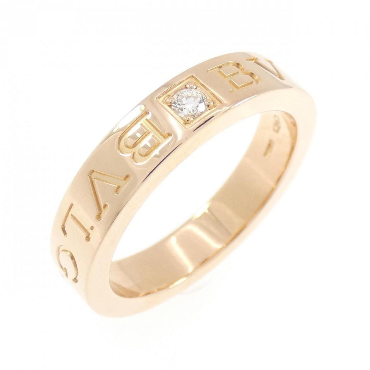 Bvlgari Pink Gold Pink Gold (18K) Band Ring (Pre-Owned)