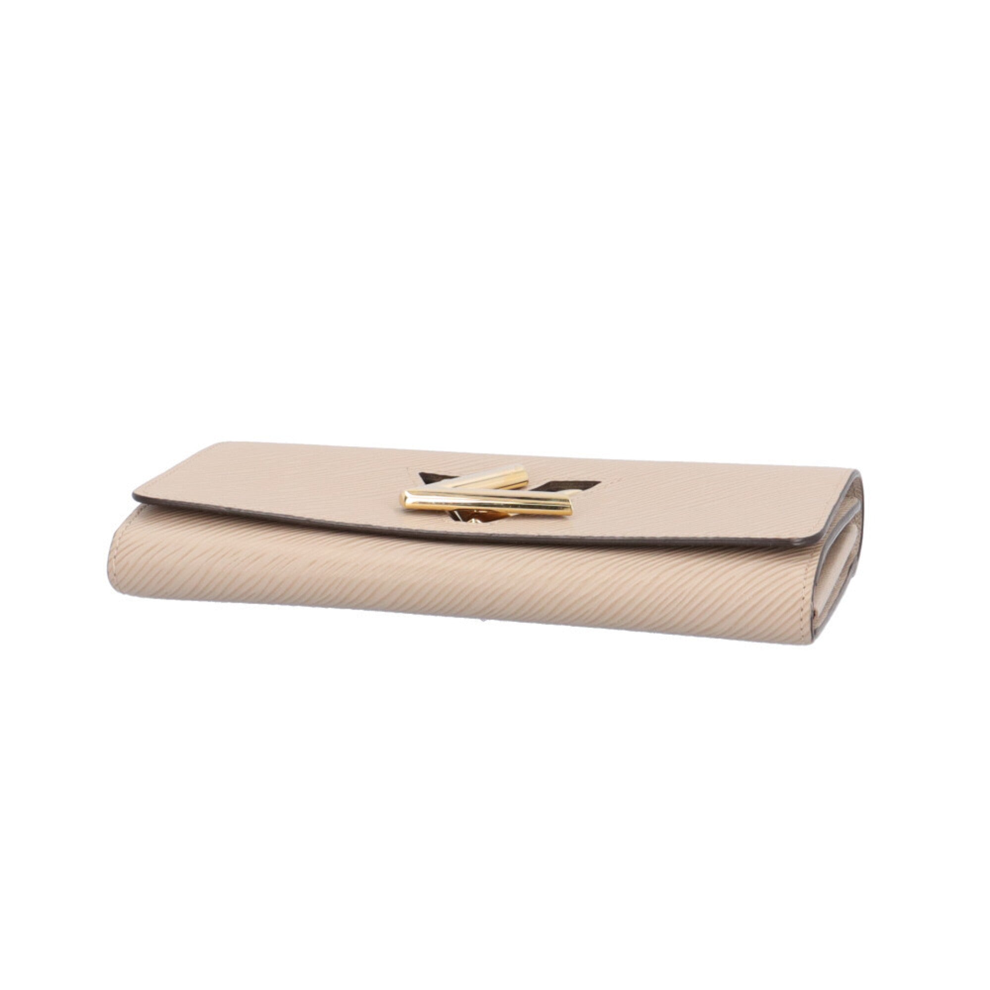 Louis Vuitton Beige Epi Leather Long Wallet (Tri-Fold) (Pre-Owned)